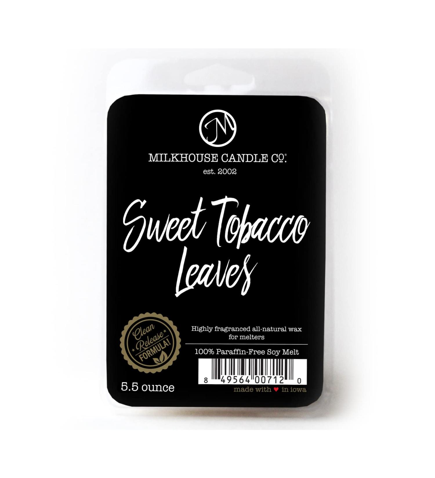 Milkhouse Candle Co. Sweet Tobacco Leaves Soy Wax Melts 5.5 oz - Creamery Collection - Buy Online on SooperMarket.com