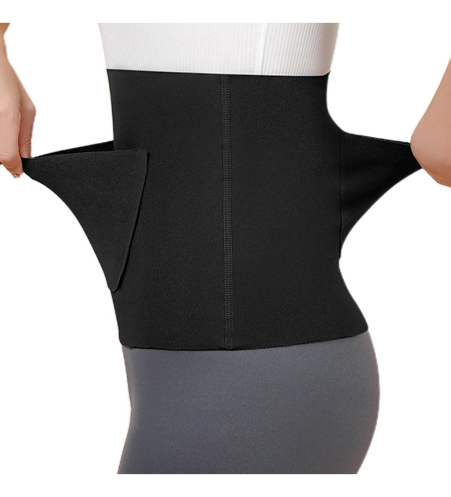 Stomach Warmer Puzzle Game - Soft Heating Waistband for Women Post-Birth Comfort & Sports Protection Black Double Pocket - Buy Online on SooperMarket.com