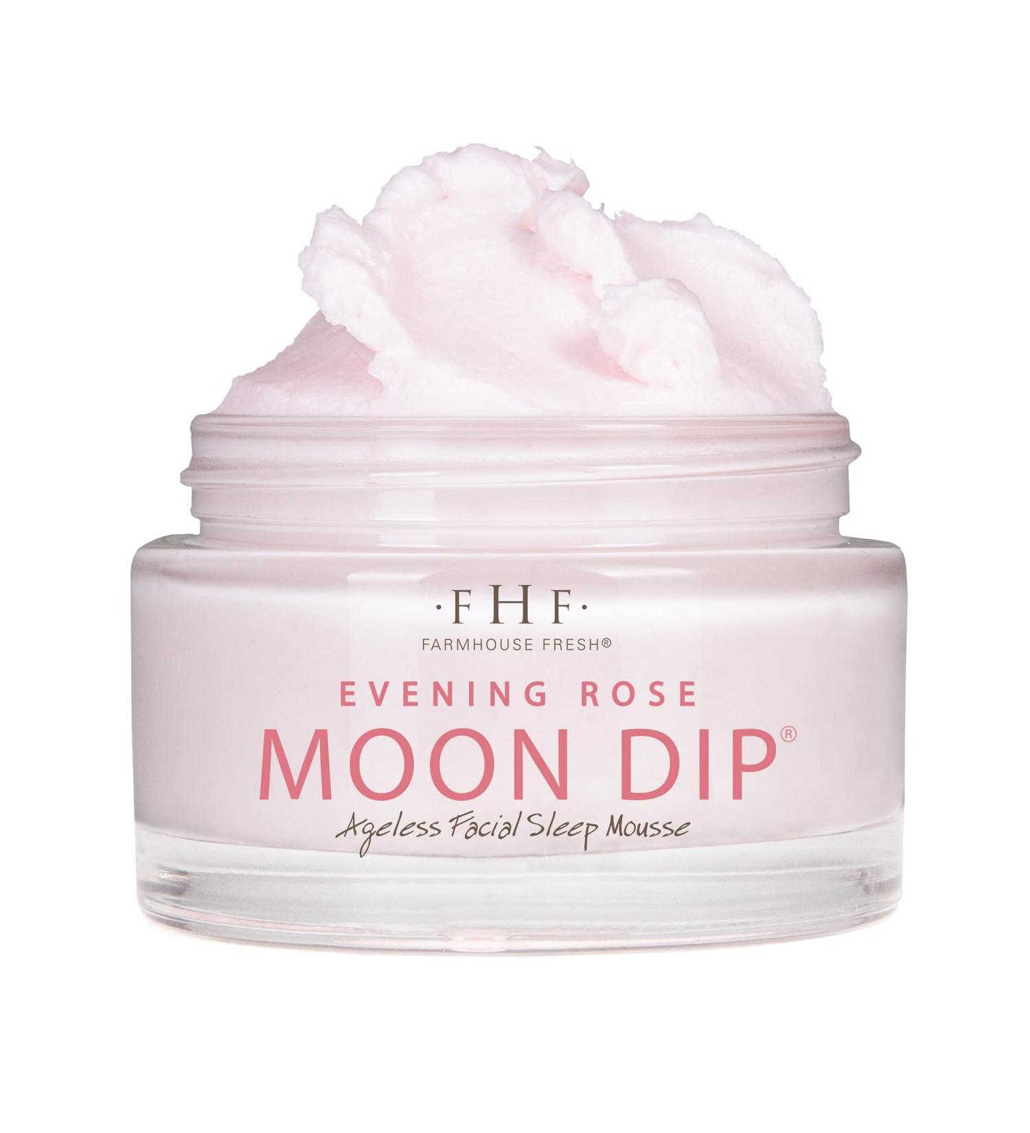FarmHouse Fresh Evening Rose Moon Dip 1.7 fl. oz. - Luxurious Nighttime Hydration for Glowing Skin - Buy Online on SooperMarket.com