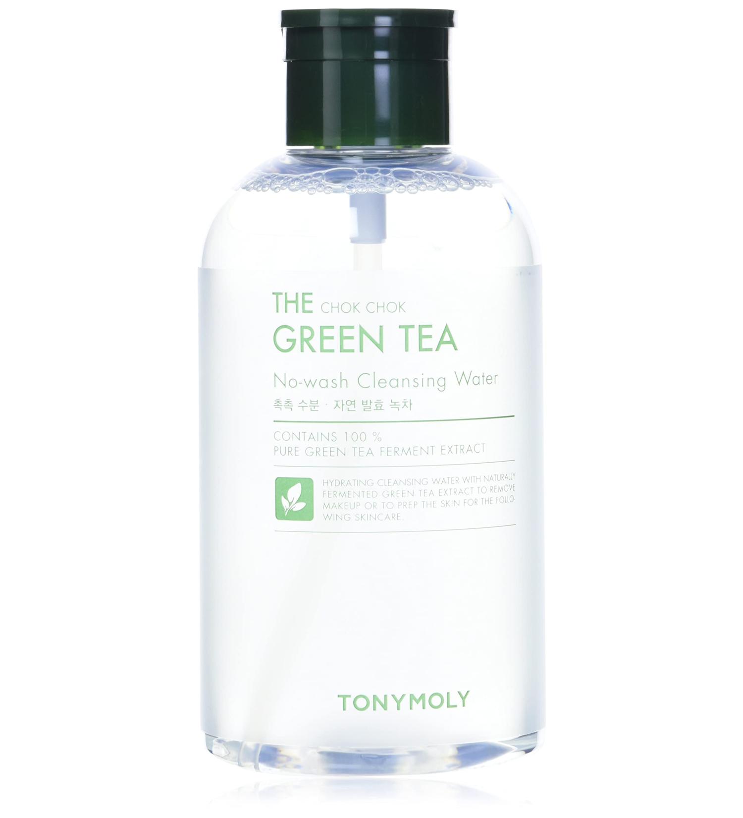 TONYMOLY The Chok Chok Green Tea Cleansing Water - 23 Fl Oz - Buy Online on SooperMarket.com