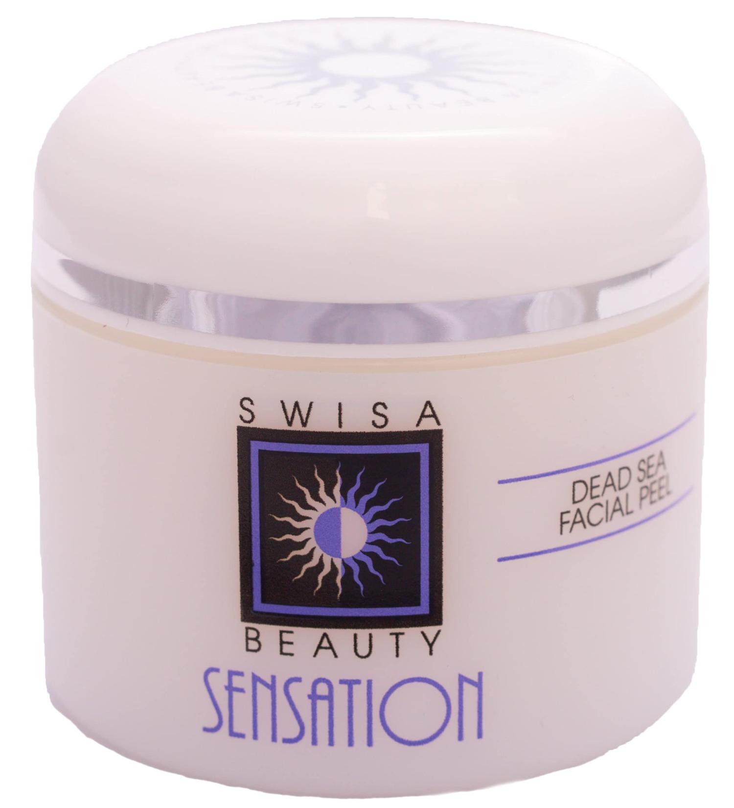 Swisa Beauty Dead Sea Facial Peel - Spa-quality Exfoliating Treatment for Soft and Radiant Skin - Suitable for All Skin Types - Buy Online on SooperMarket.com