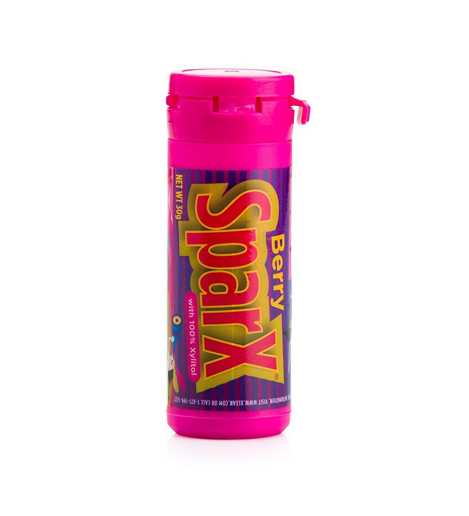 Xlear SparX Candy - 100% Xylitol Berry Flavor | 30g - Sugar-Free Treat - Buy Online on SooperMarket.com