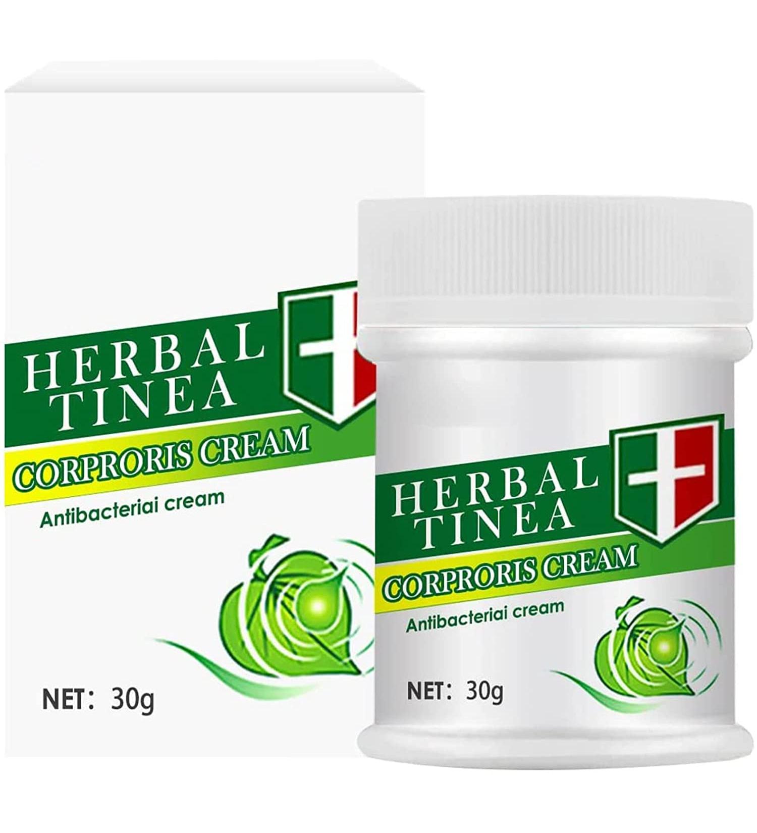 Organic Herbal Tinea Corporis & Psoriasis Cream Relief (3pcs) - Non-Irritating Eczema & Itching Treatment - 0.04 oz - Buy Online on SooperMarket.com