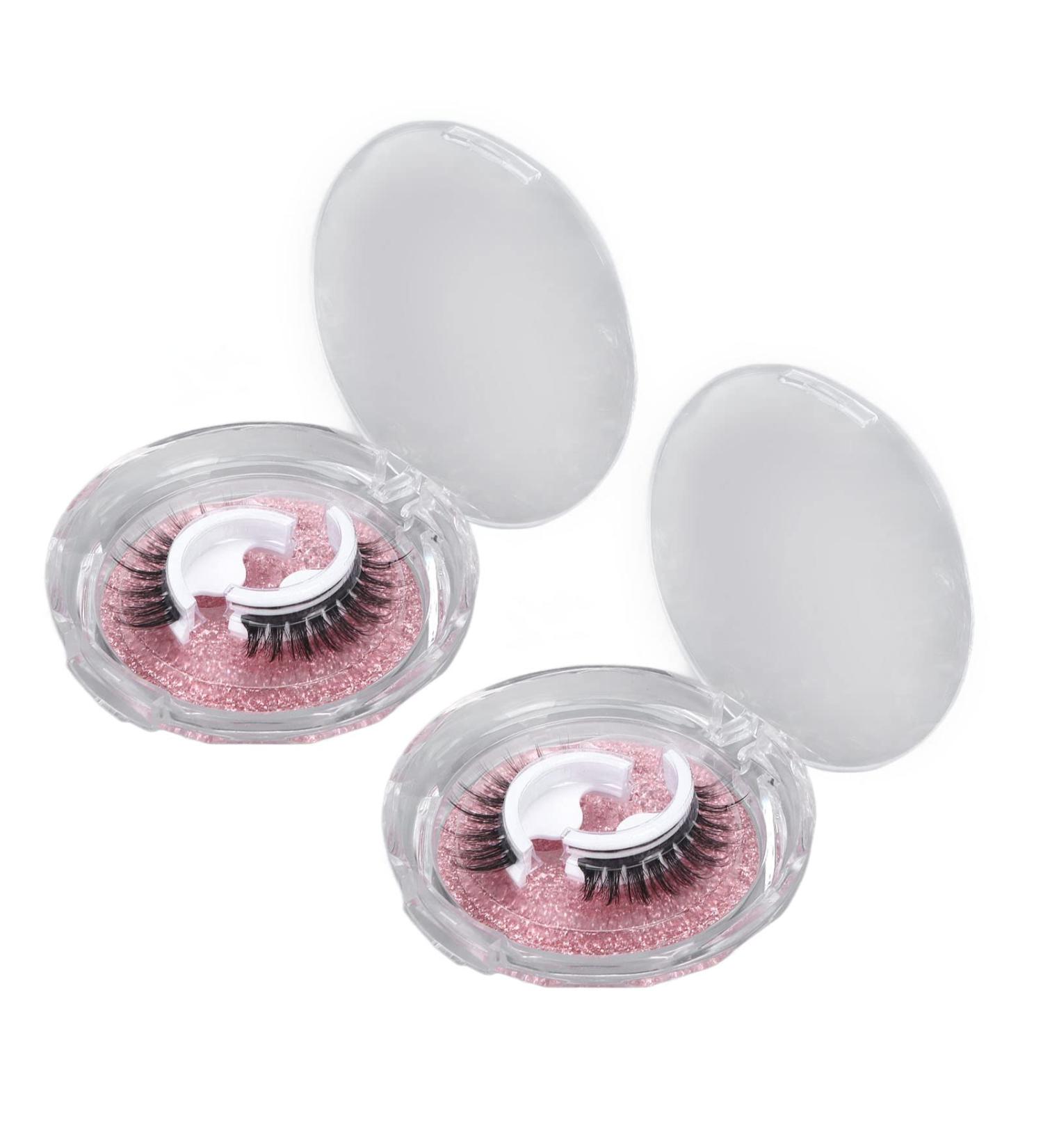 Natural False Eyelashes Wispy Natural Fake Lashes ABS Fiber 1 Pairs Cat Eye Lashes for Parties Weddings Birthday Gifts - Buy Online on SooperMarket.com