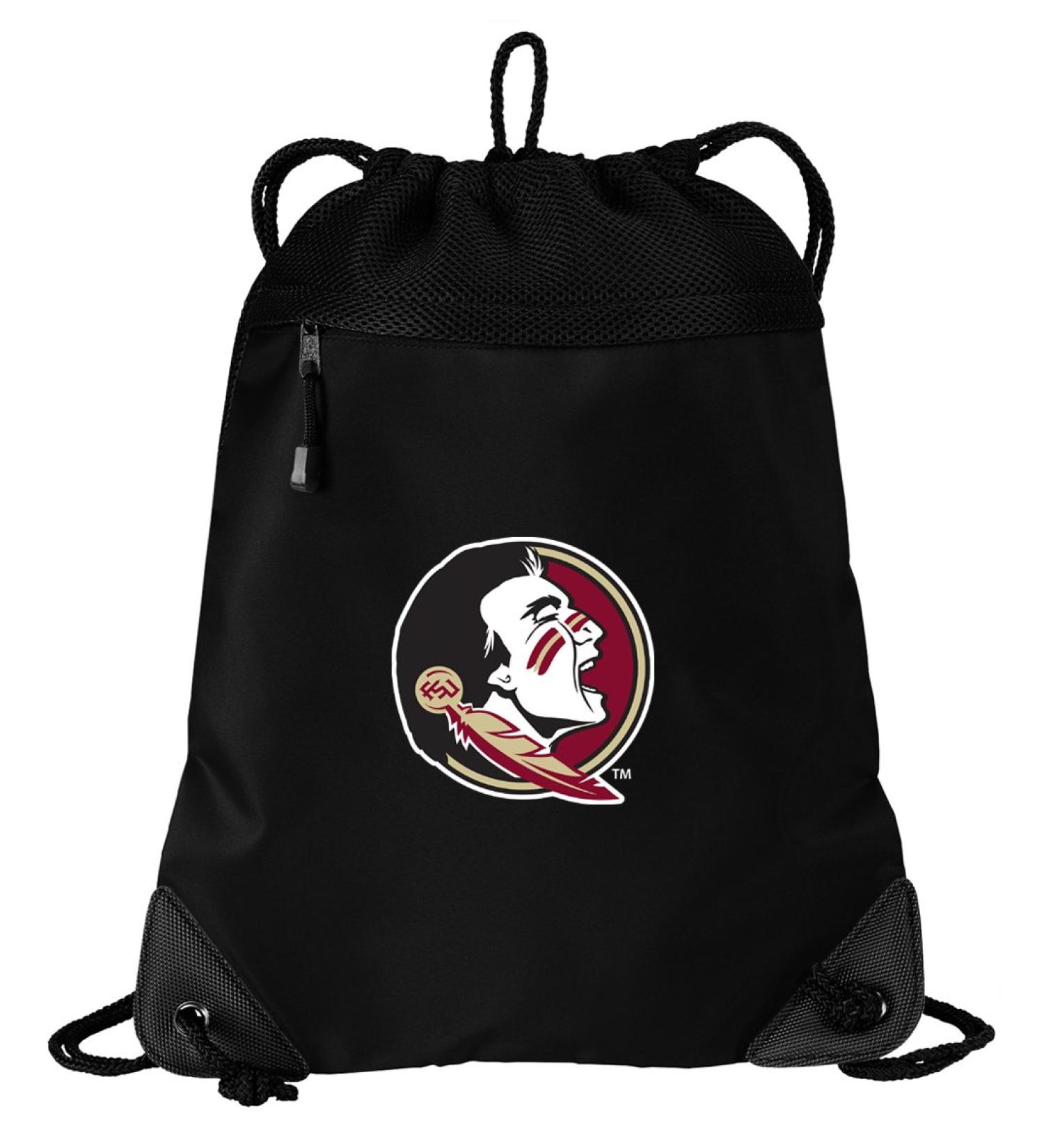 Florida State University Drawstring Bag - Mesh & Microfiber Cinch Pack Backpack - Buy Online on SooperMarket.com