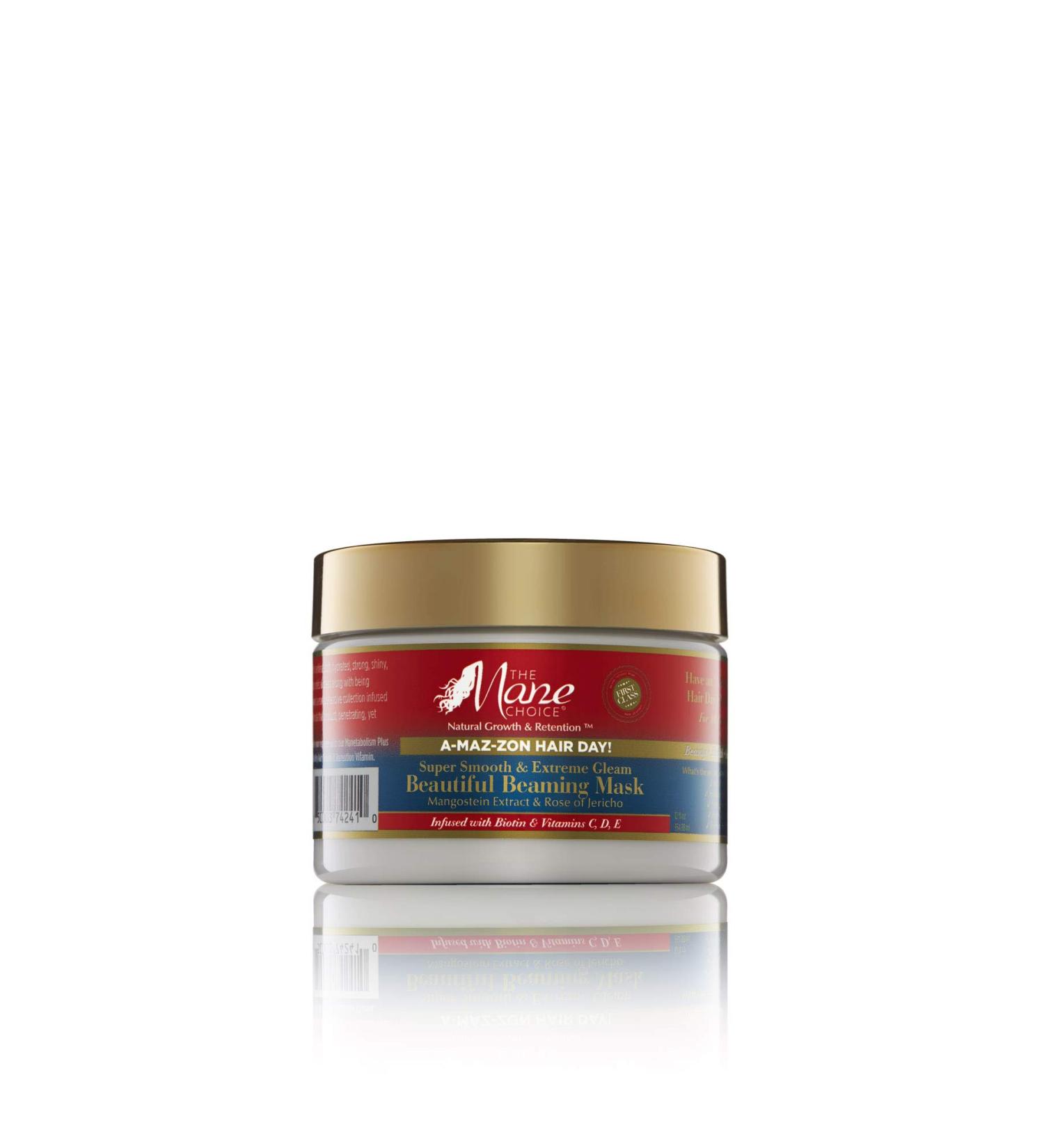The Mane Choice A-MAZ-ZON HAIR DAY - Deep Conditioning Hair Mask for Dry Hair | Biotin & Vitamins C D E (12 OZ) - Shop Internationally - Buy Online on SooperMarket.com