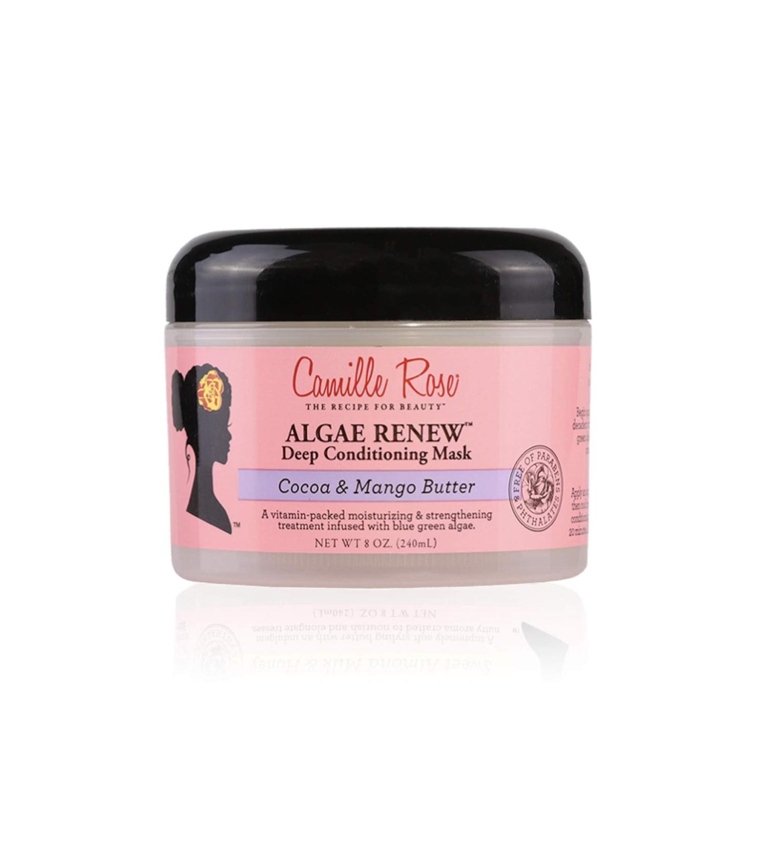 Camille Rose Algae Renew Deep Conditioning Mask - Cocoa & Mango Butter 8 oz - Buy Online on SooperMarket.com