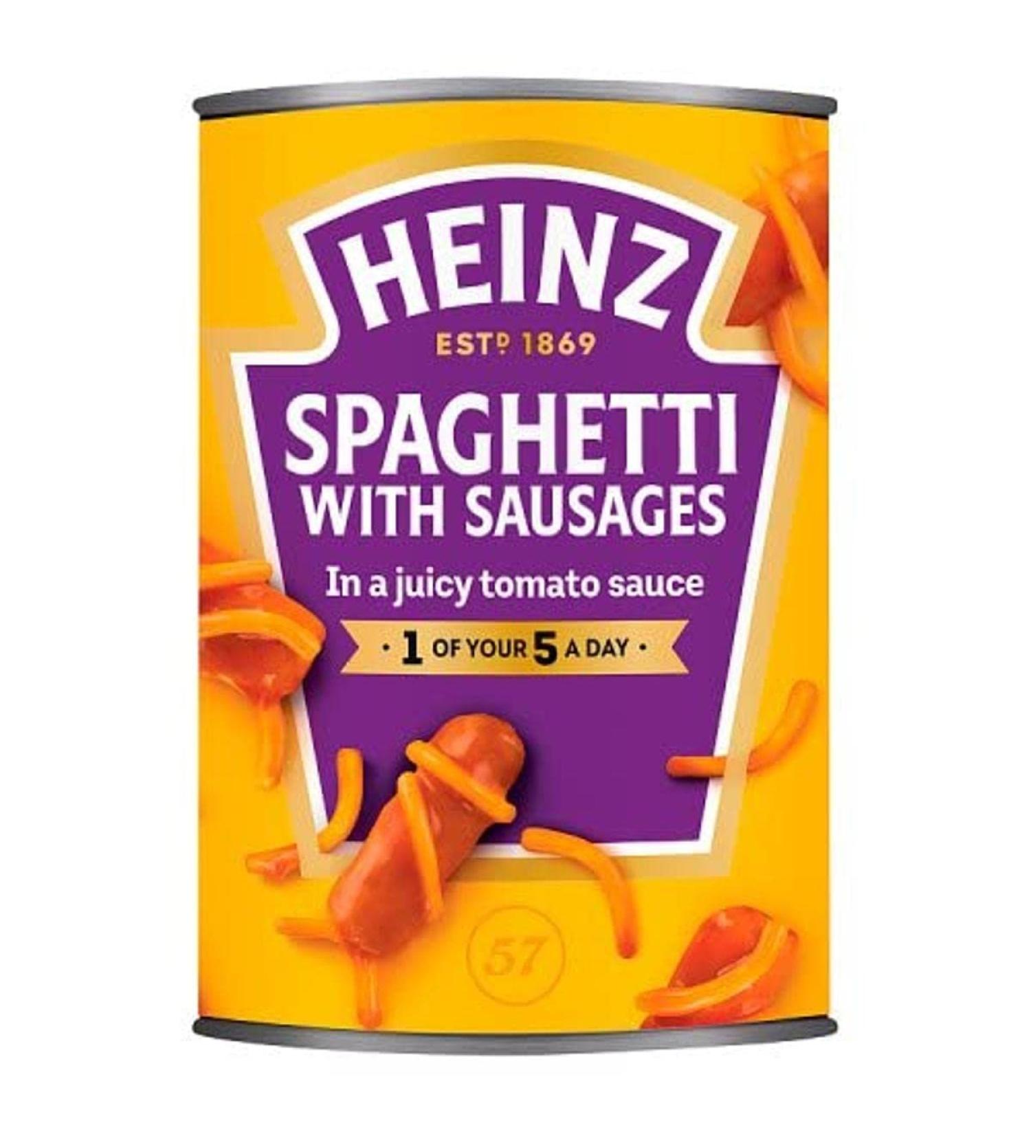 Heinz Spaghetti & Sausages 400g