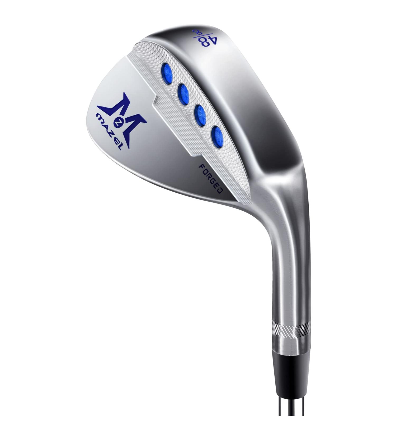 MAZEL Forged Golf Sand Wedge Gap Wedge 48 Degree - Right Hand - Steel Color - Buy Online on SooperMarket.com
