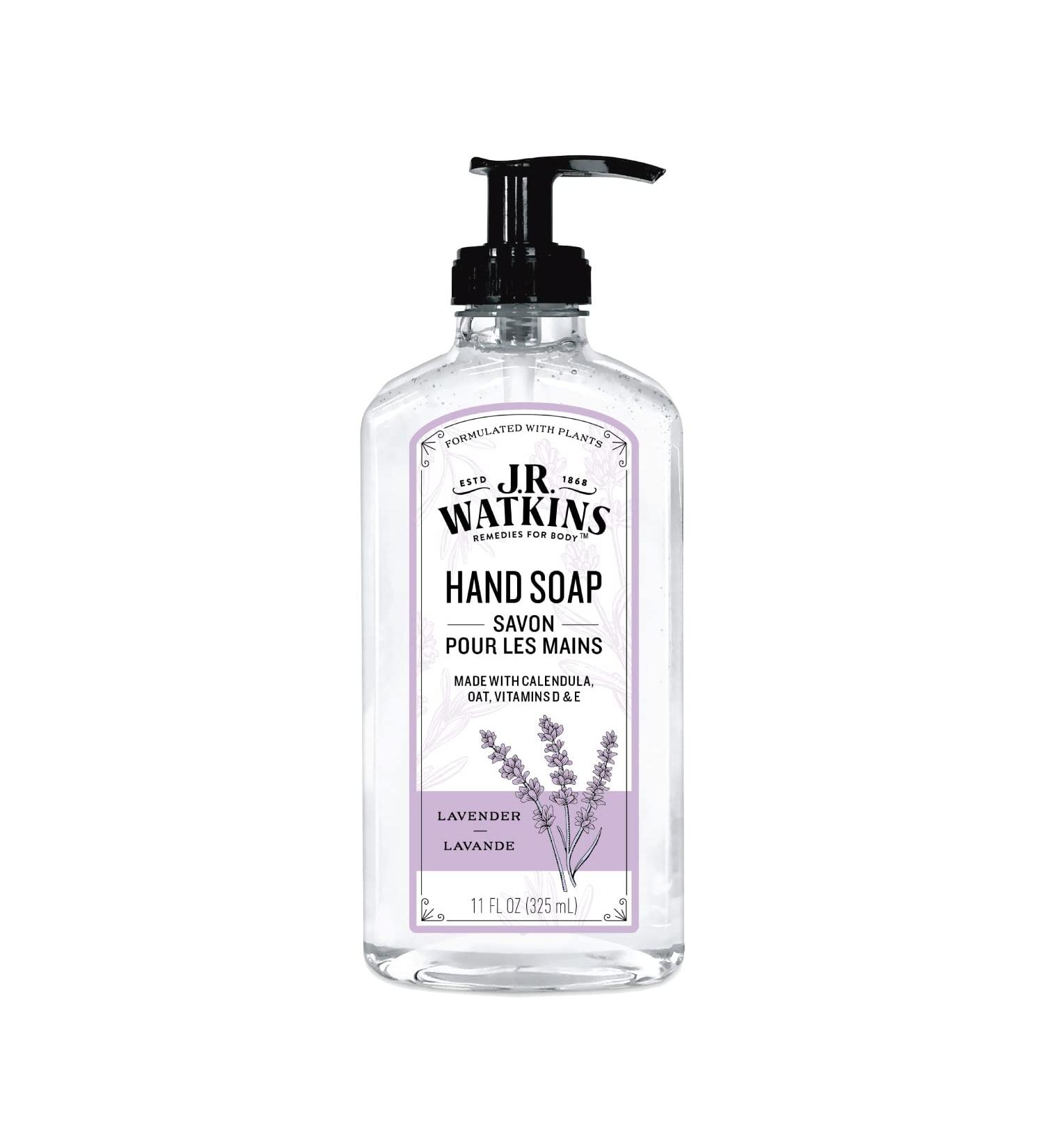 J.R. Watkins WT Hand Soap Lavender 10.8 fl oz (325 ml) Hand Wash Stylish