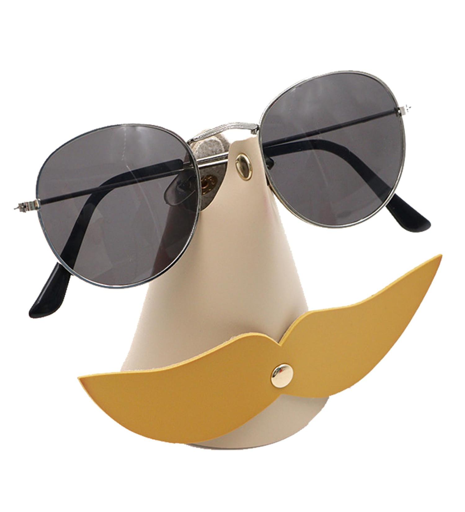 Nasal Glasses Holders - Unique & Funny Storage Organizer for Glasses Enthusiasts | Amusing Beard Colors - Perfect Gift! - Buy Online on SooperMarket.com