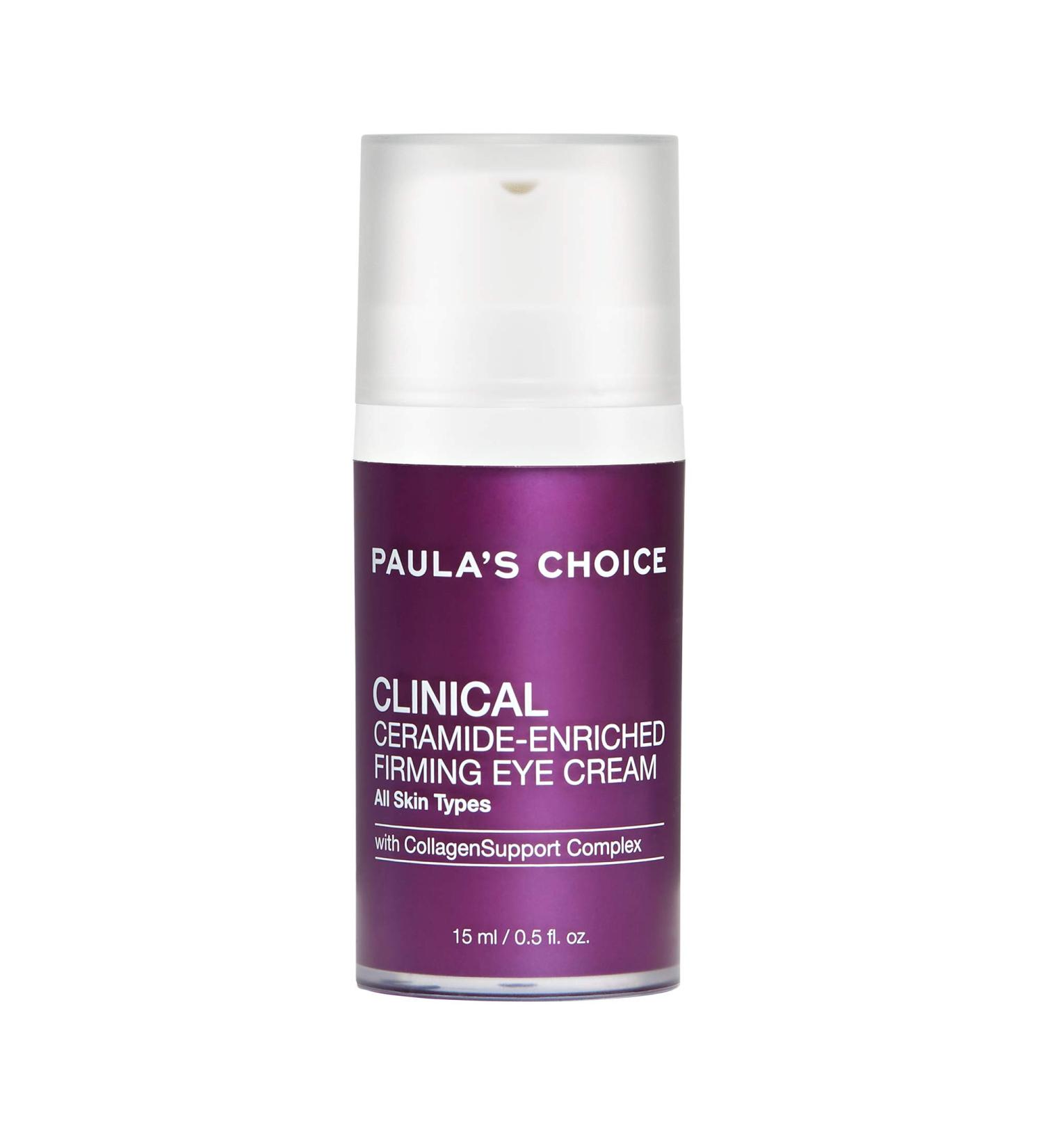 Paula's Choice CLINICAL Ceramide Firming Eye Cream with Vitamin C and Retinol - Targets Fine Lines, Wrinkles, and Loss of Firmness - Buy Online on SooperMarket.com