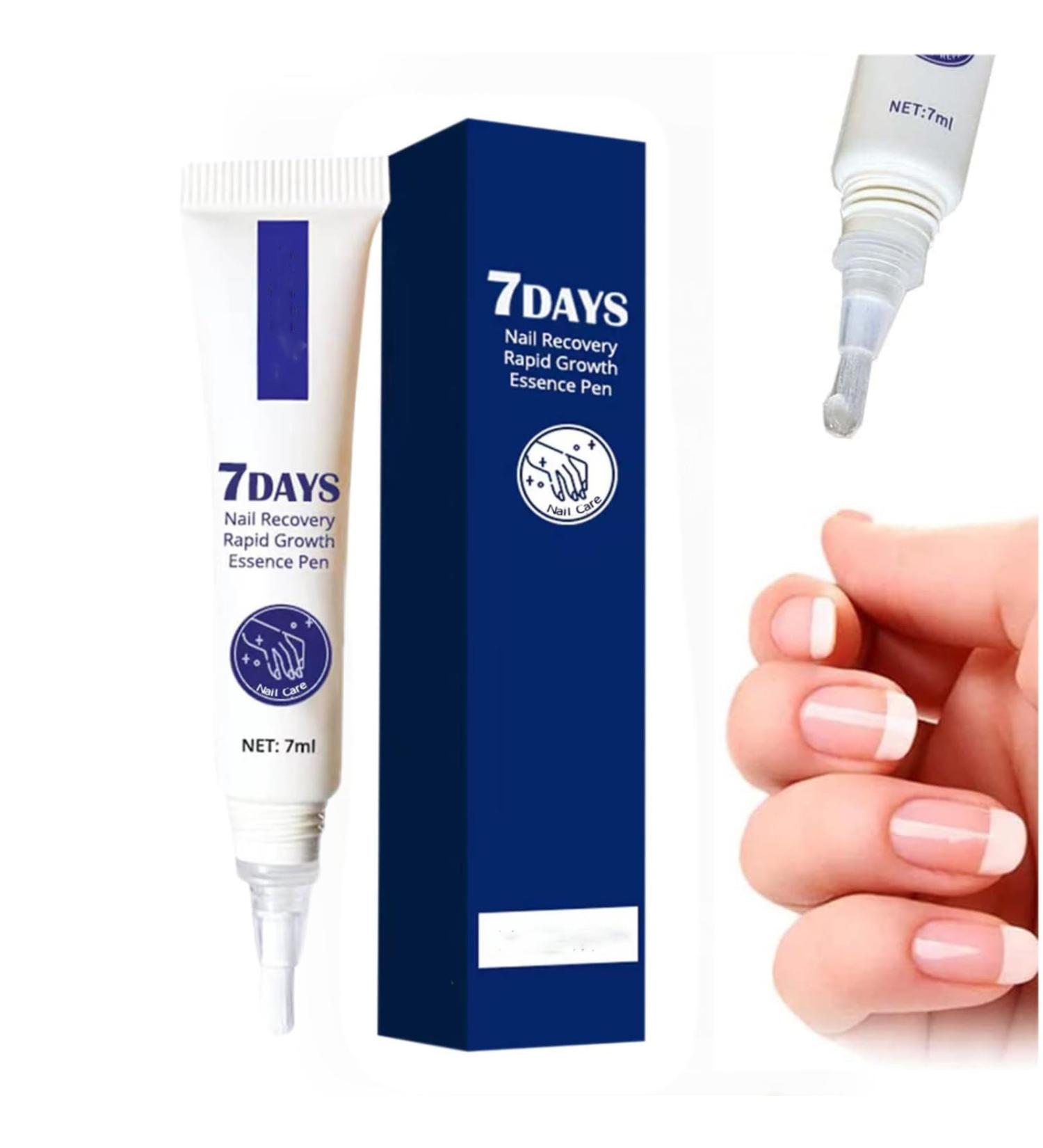 7 Days Nail Recovery Growth Essence Pen - Strengthening Serum for Thin Nails | Fast Nail Repair Solution - 1 PC - Buy Online on SooperMarket.com