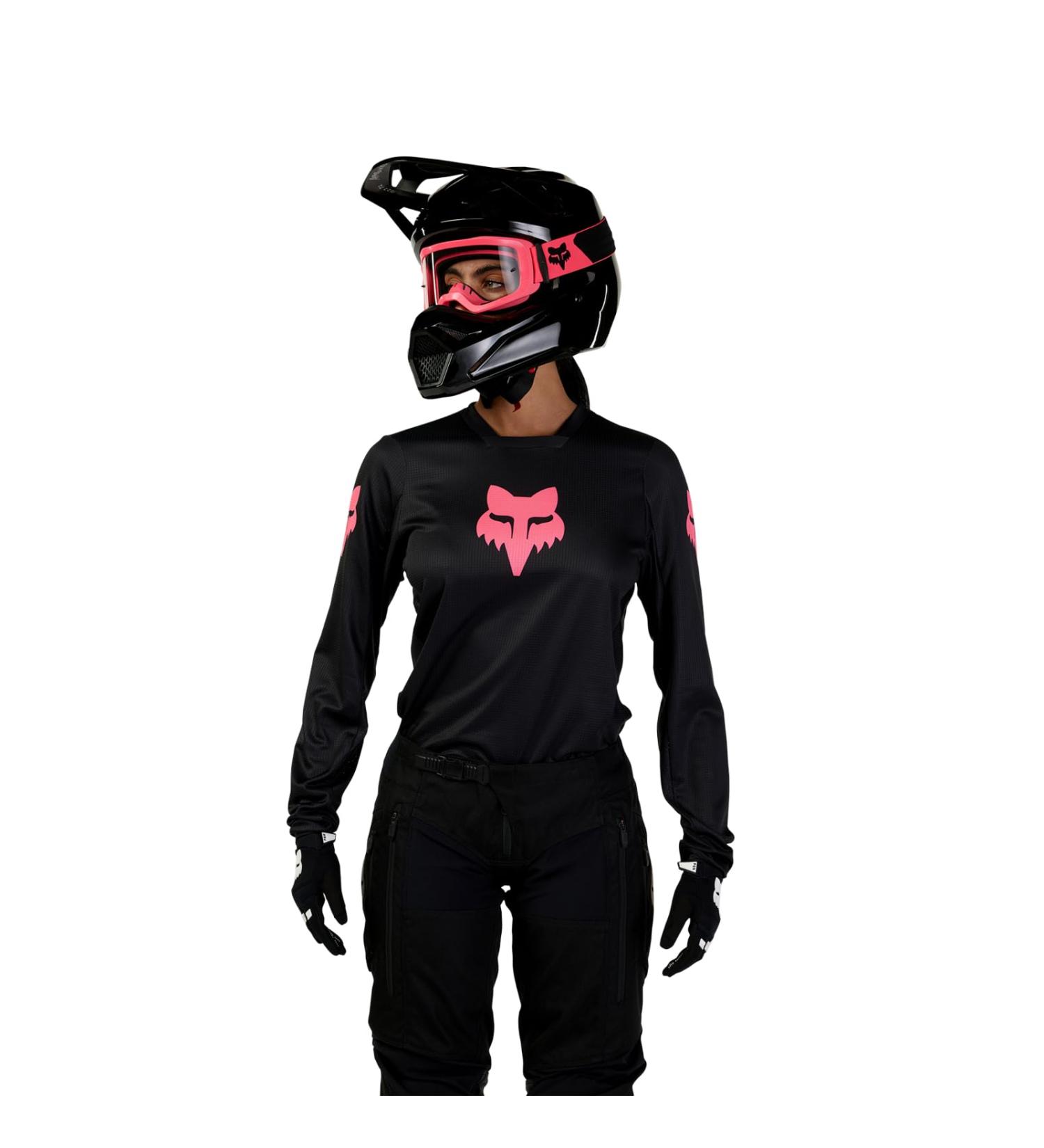 Buy Fox Racing Women's Blackout Jersey Windbreaker - XS Black | Premium Women's Outerwear for Outdoor Sports - Buy Online on SooperMarket.com