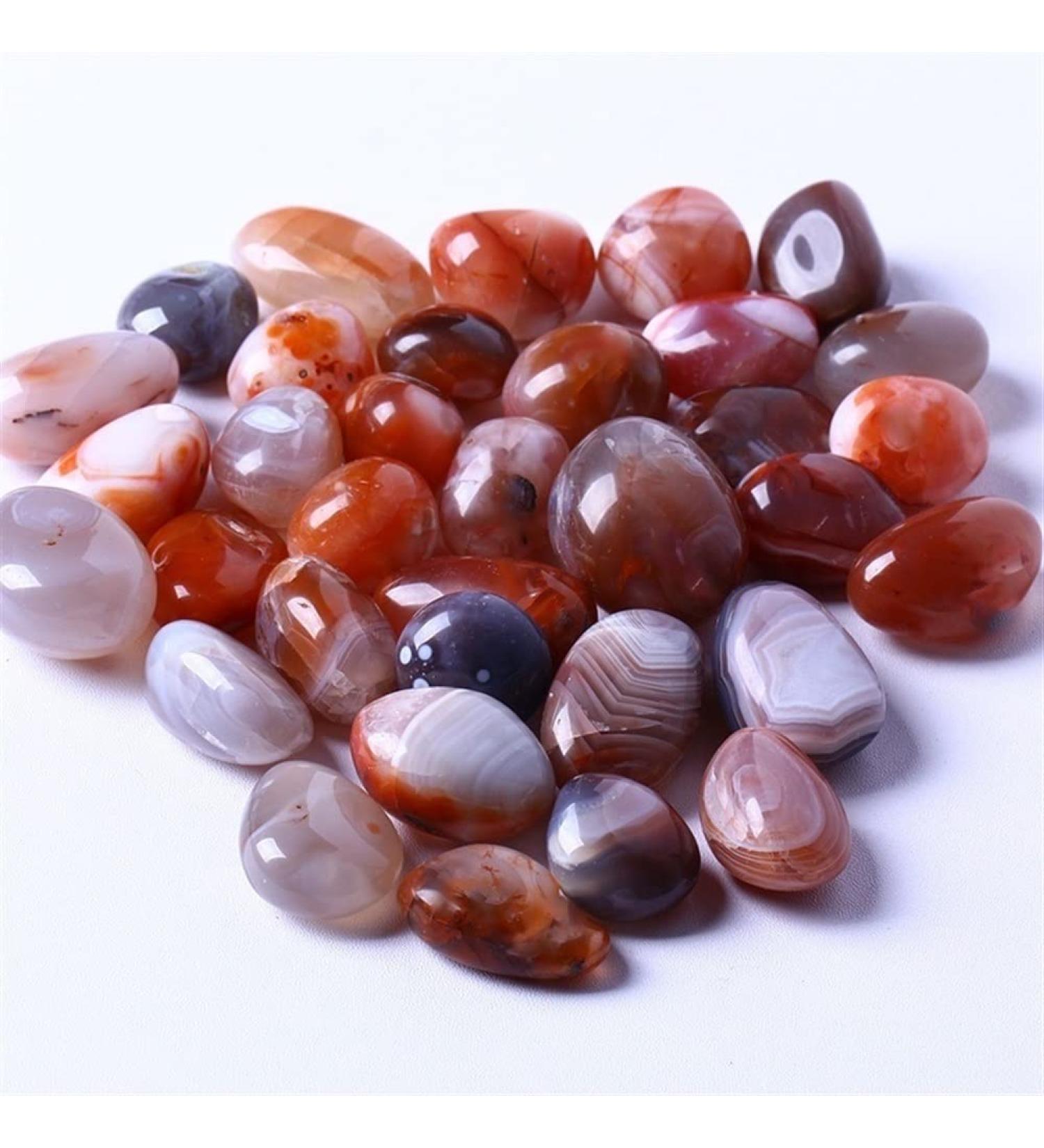 Meditation Gift Natural Crystal Polished Rough Rolled Stone Onyx Roll Craft Decoration (Size : 300g) - Buy Online on SooperMarket.com