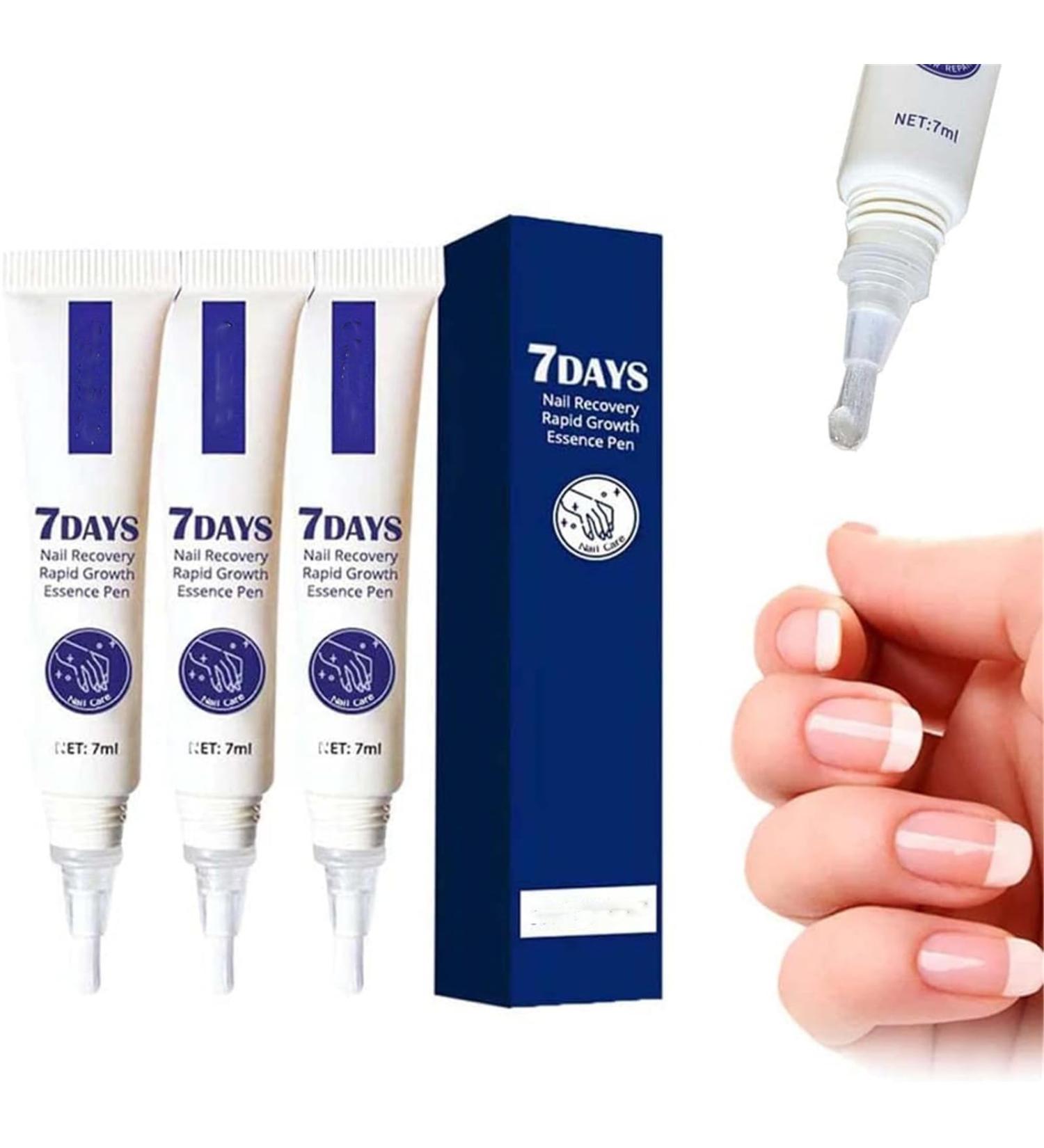Aumude 7 Days Nail Growth Essence Pen - Rapid Strengthening Serum for Thin Nails (3PCs) - Buy Online on SooperMarket.com