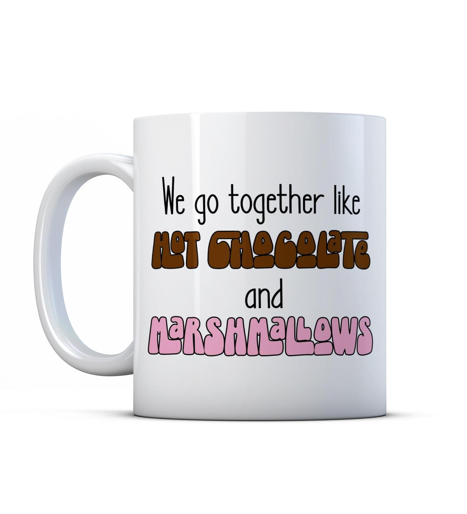 Together Like Hot Chocolate & Marshmallows - Partner Gift Mug - Buy Online on SooperMarket.com