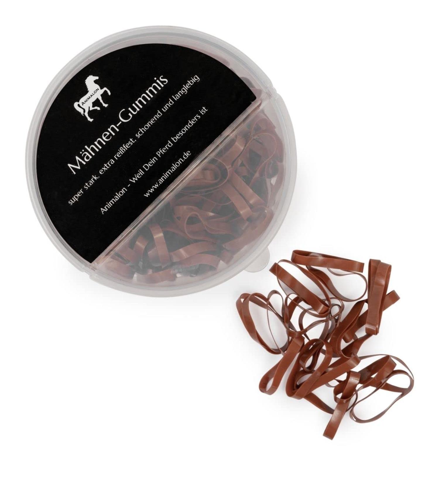 Animalon Mane Gum for Horses | Tear-Resistant Silicone Mane Accessories | 300 Pieces | Ideal for Horse Hairstyles and Grooming - Buy Online on SooperMarket.com
