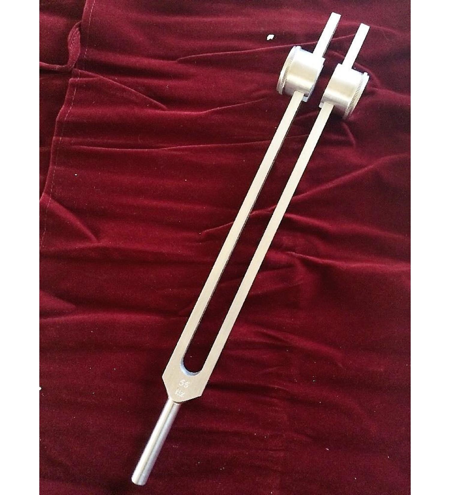 Candida Tuning Fork For Healing 55Hz for Detoxification Long Handle 11.3" USA Shipping