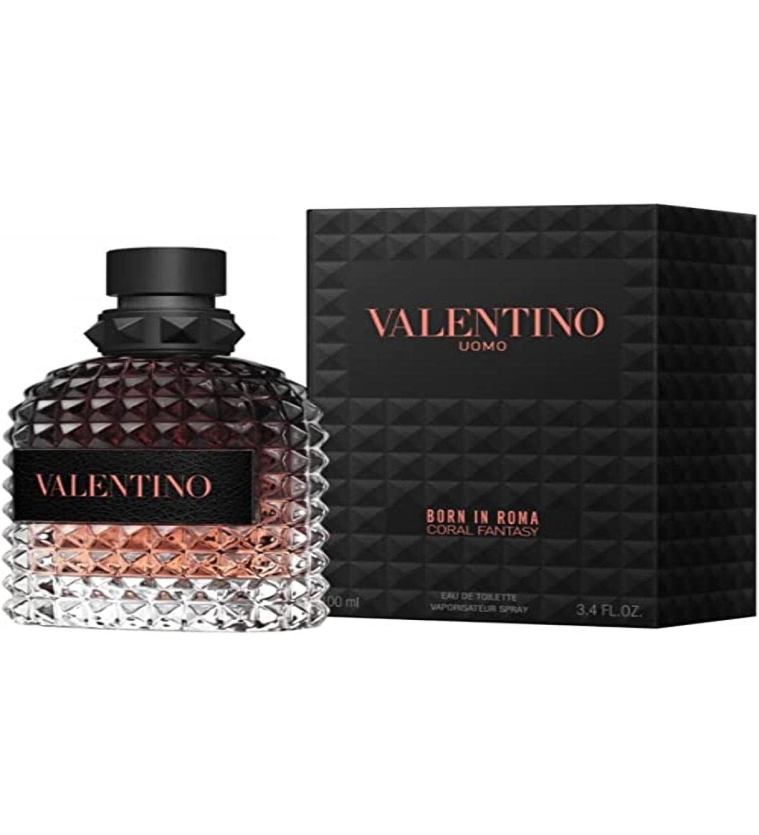 Valentino Uomo Born in Roma Coral Fantasy EDT 3.4 oz / 100 ml For Men Fresh 3.4 Fl Oz (Pack of 1)