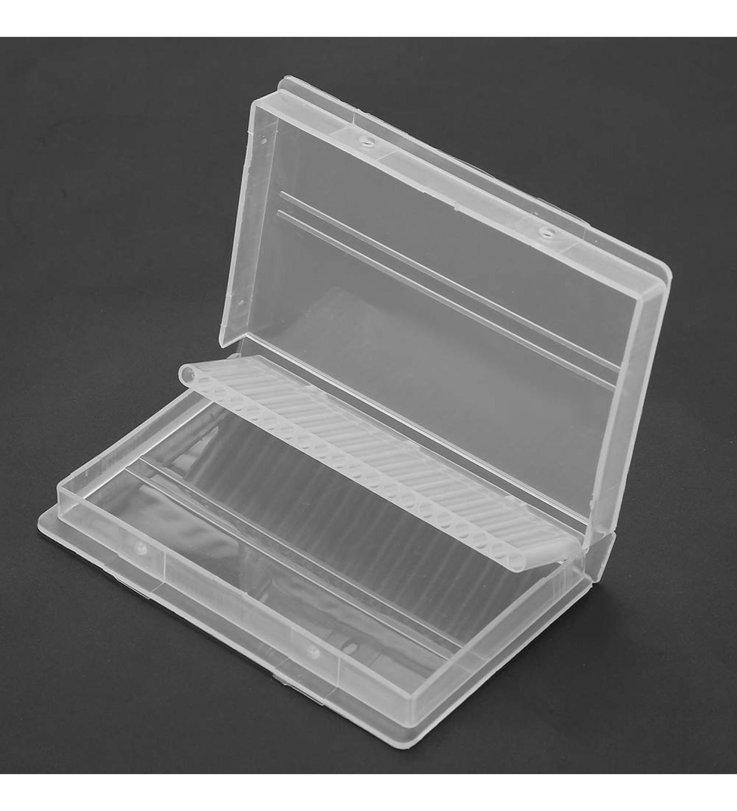 Nail Drill Case - 20 Slots Manicure Tool Organizer for Home & Salon | International Shipping Available - Buy Online on SooperMarket.com