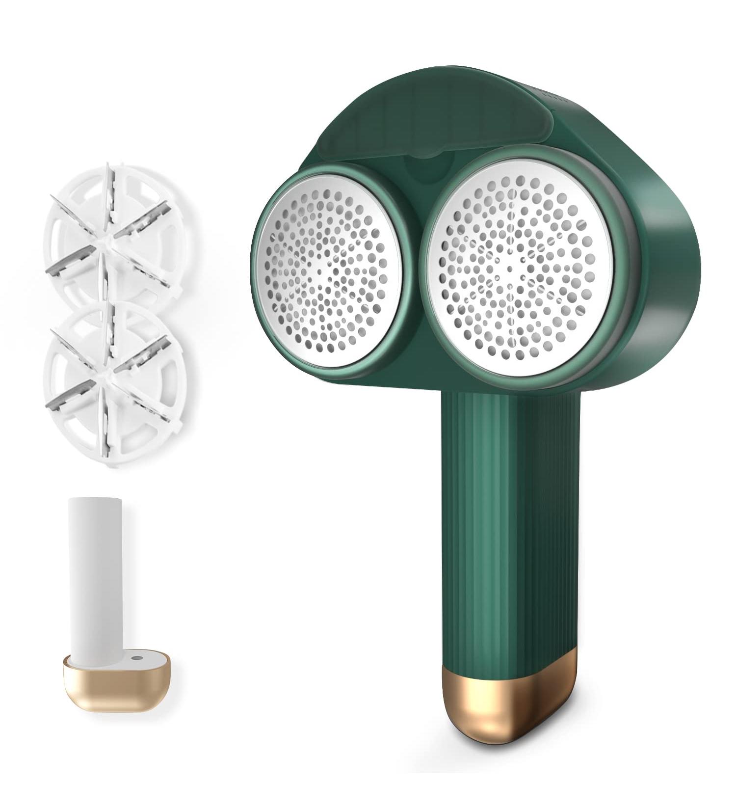 Buy Ailyfu Rechargeable Fabric Shaver - Dual-Head Lint Remover for Clothes Couch Blanket & More | Fast International Shipping - Buy Online on SooperMarket.com