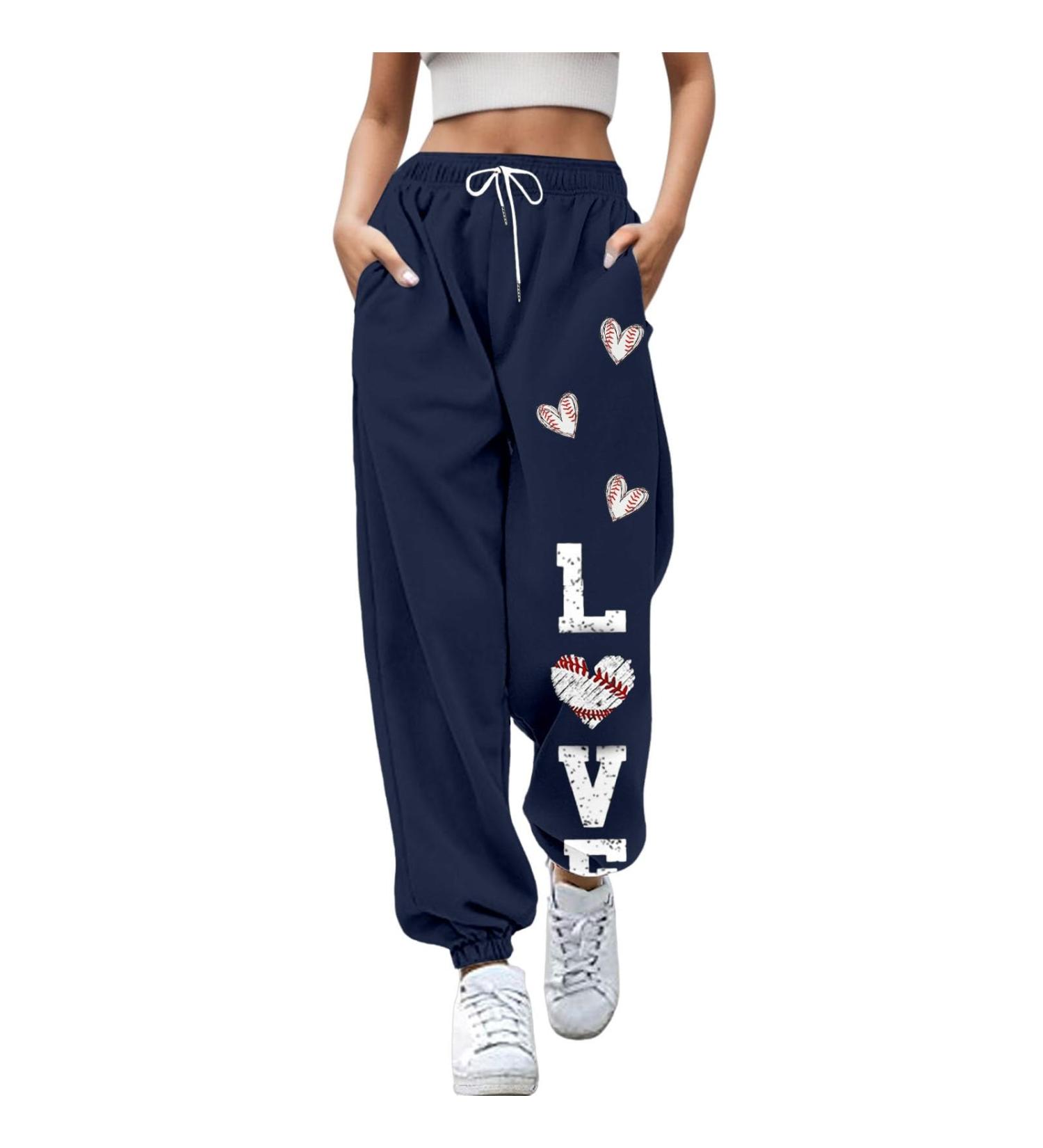 WILLBEST Joggers for Women UK Stretch Cotton Jogging Bottoms Soft Harem Sweatpants Sport Gym Trousers Pant Lounge Wear 5401-djufh-purple#2 XL - Buy Online on SooperMarket.com
