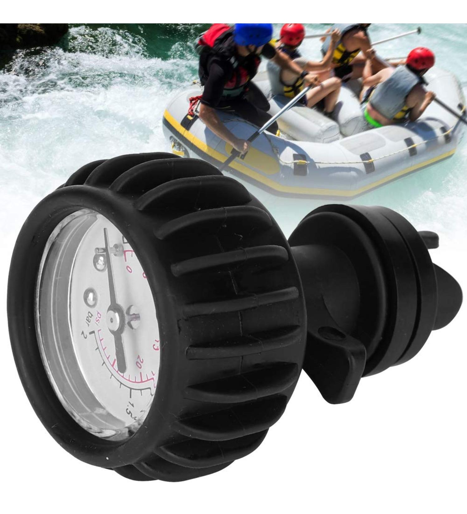 Hand Pump Inflatable Boat Rafting Kayak Air Pressure Gauge Barometer - Precise Measurement - Buy Online on SooperMarket.com