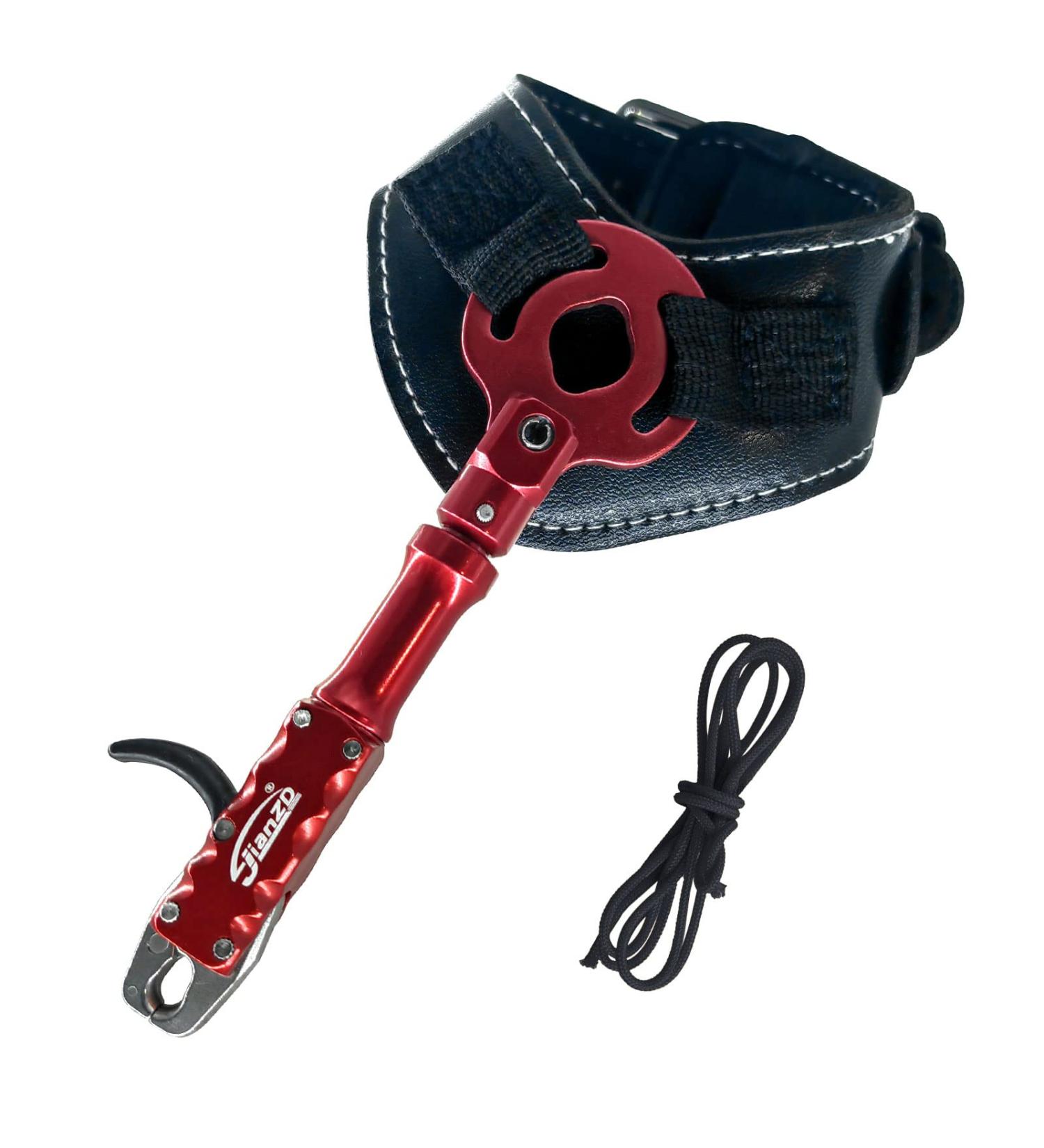 Xxiaojun Adjustable Wristband Index Finger Release Composite Bow - Red - Buy Online on SooperMarket.com