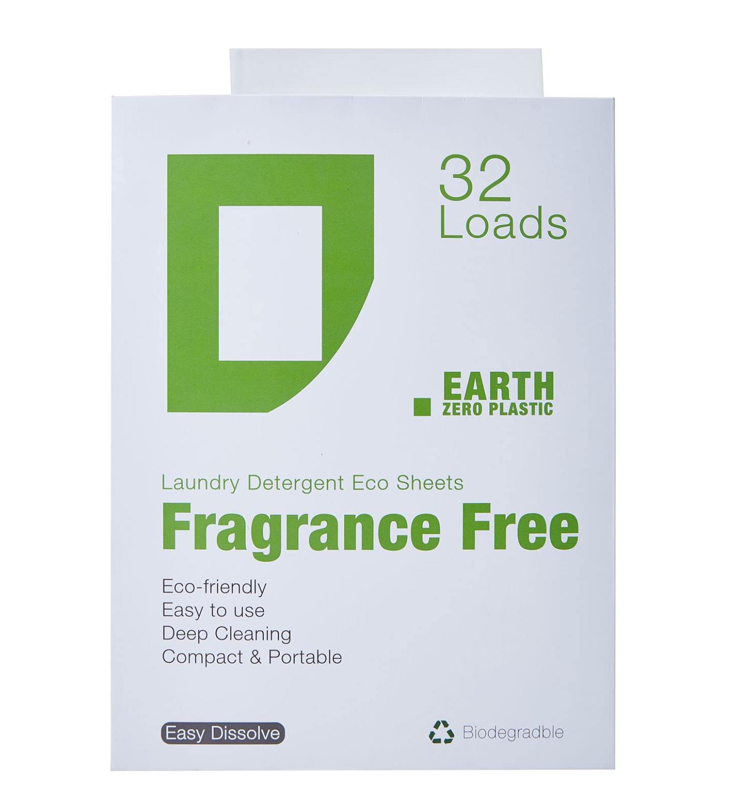Eco-Friendly Method Laundry Detergent Sheets - Hypoallergenic & Sensitive Skin - 32 Loads - Buy Online on SooperMarket.com