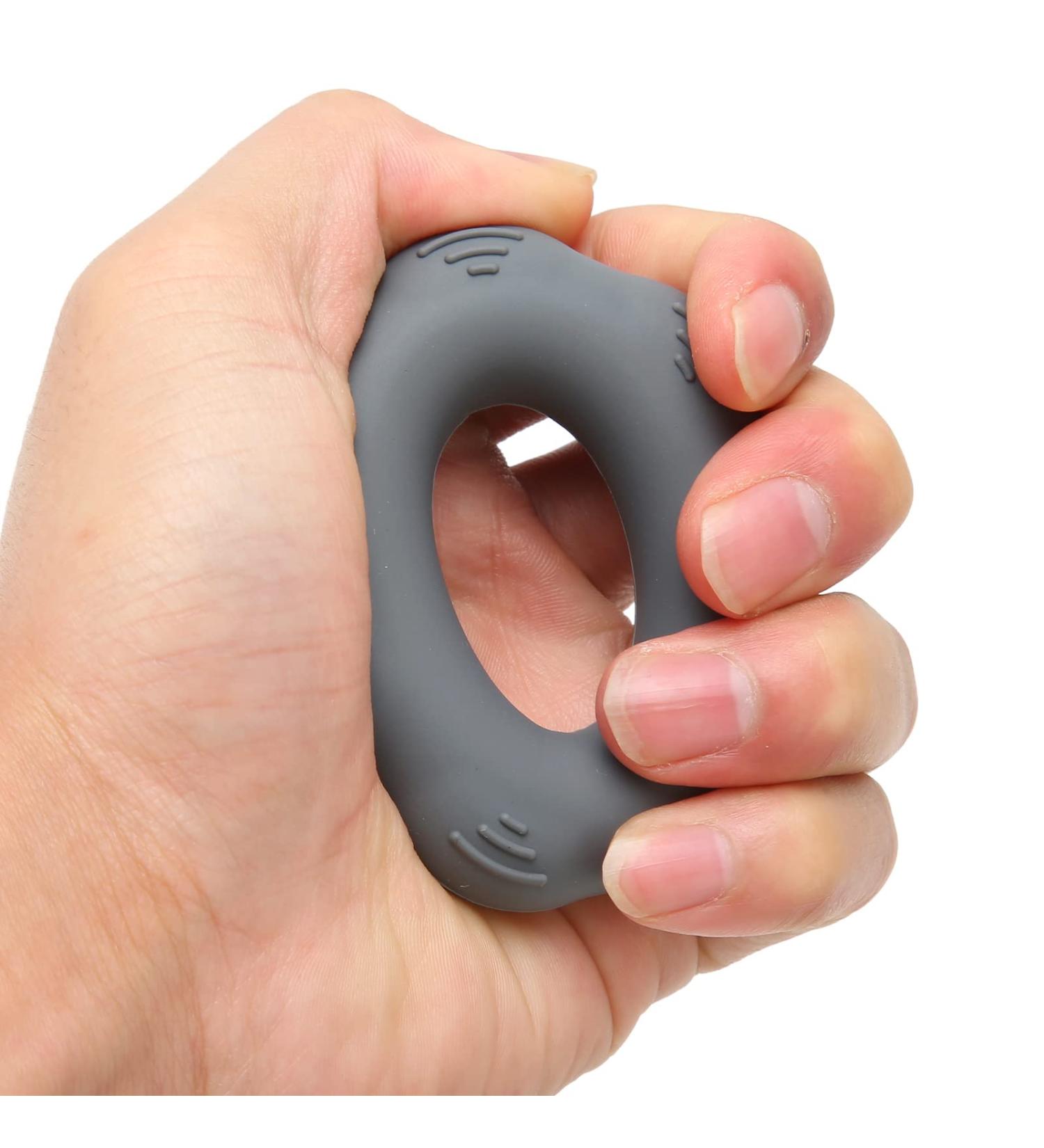 Finger Exerciser Flexible Finger Stretcher Soft Flexible Portable Silicone Hand Grip Strengthener Finger Stretcher for Weak Hands Elderly Dark Gray - Buy Online on SooperMarket.com
