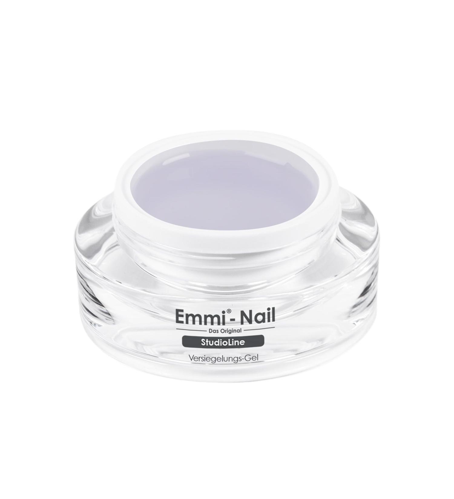 Emmi Nail Studioline Sealing Gel 15ml - High Gloss Top Coat Gel UV Self-Smoothing & Scratch-Resistant Vegan | Perfect for Geln gel - Buy Online on SooperMarket.com