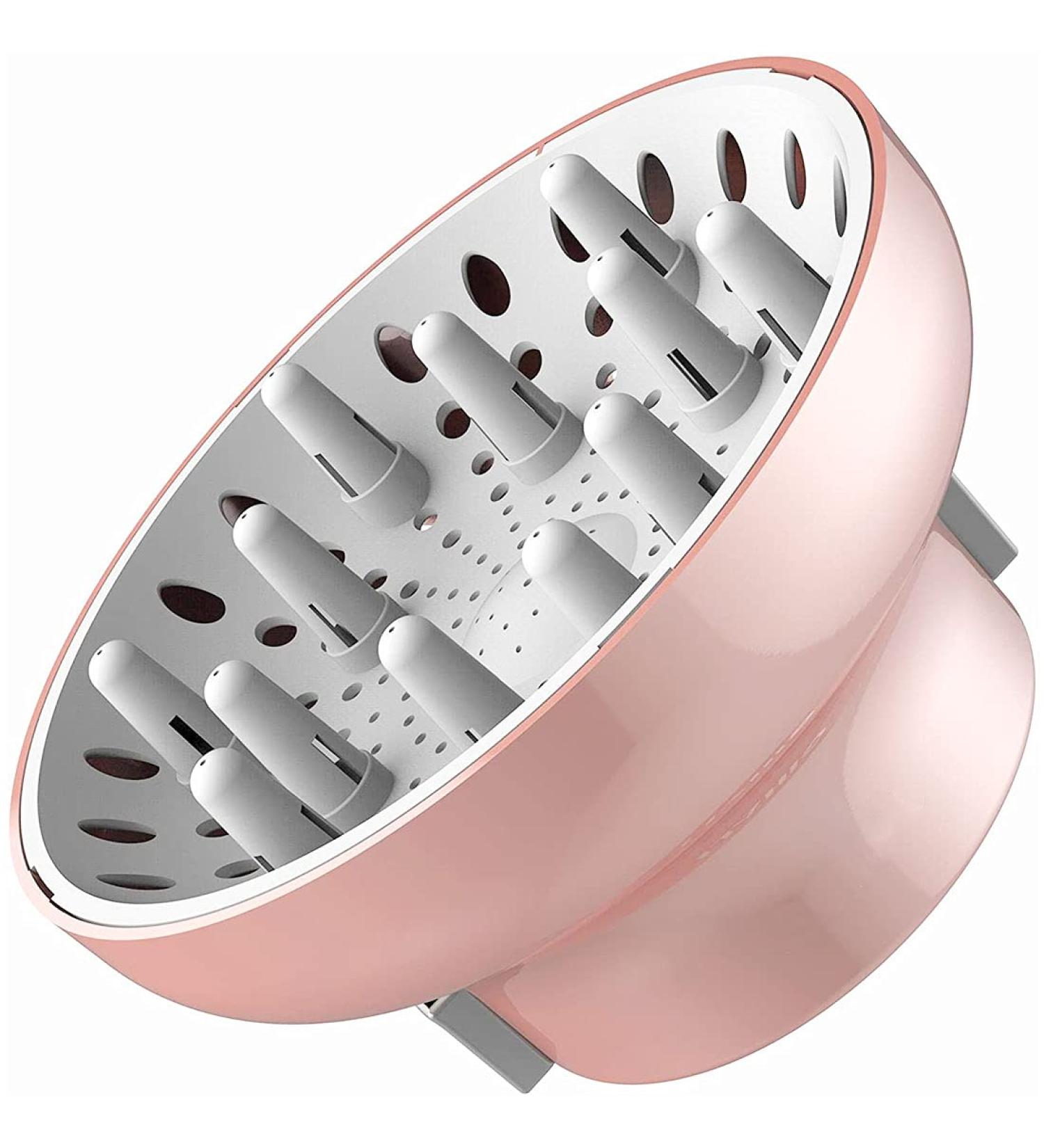 Universal Adjustable Hair Dryer Diffuser Attachment for Curly Hair - Fits Most Blow Dryers 4.3-6.5CM - Professional Salon Tool in Pink - Buy Online on SooperMarket.com