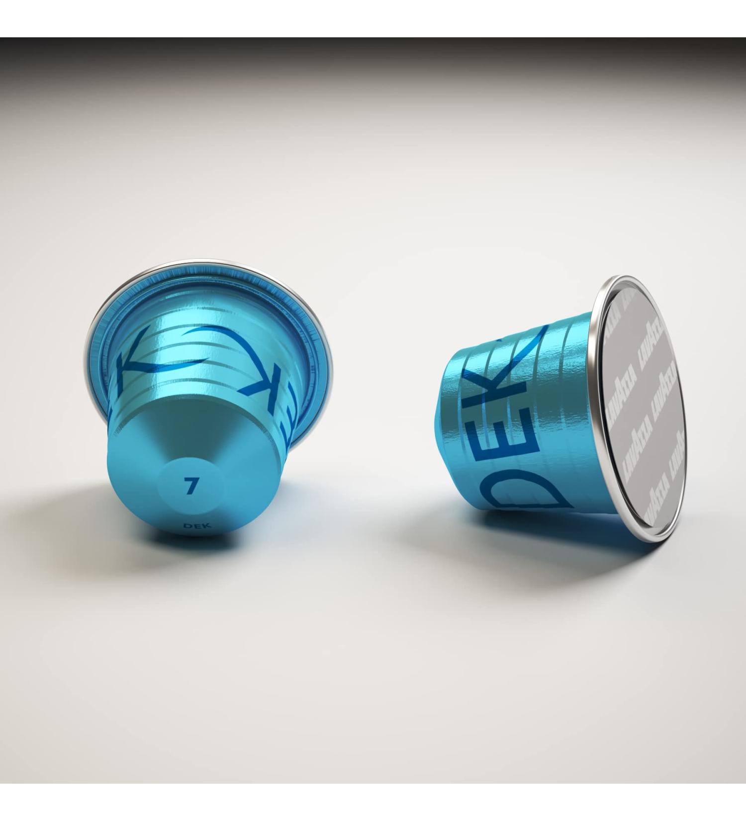 Nespresso Compatible Lavazza Dek 10 Aluminium Coffee Capsules (2) - Buy Online on SooperMarket.com