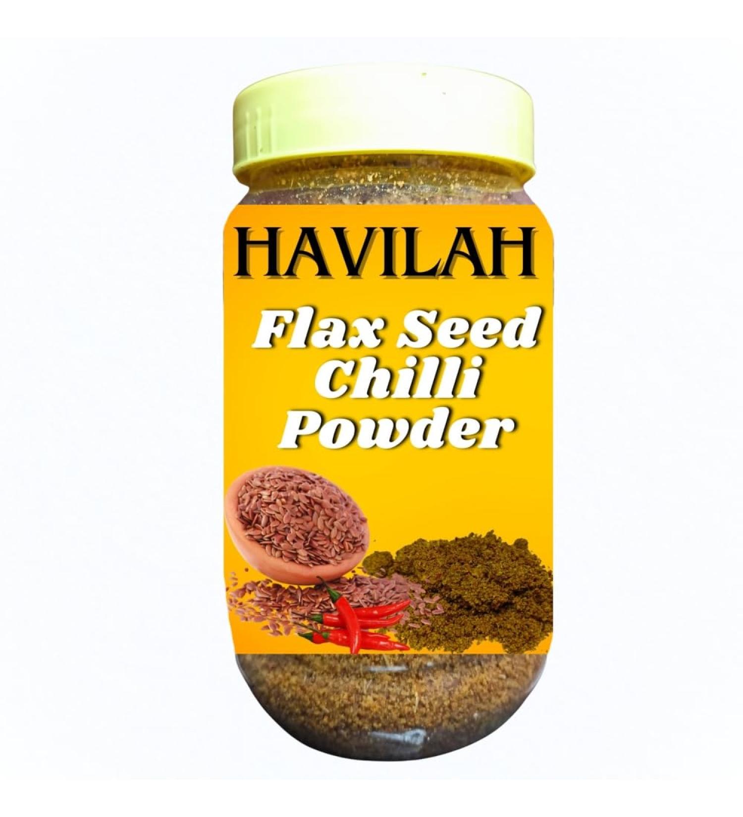 Havilah Flax Seed Chilli powder 250 g Alsi Seeds Idli Milagai podi Aali Vidhai Podi Fibre Rich Idli Karam Podi Idli podi Avisa Ginjala Karam Podi Superfood for Cooking Supplements - Buy Online on SooperMarket.com