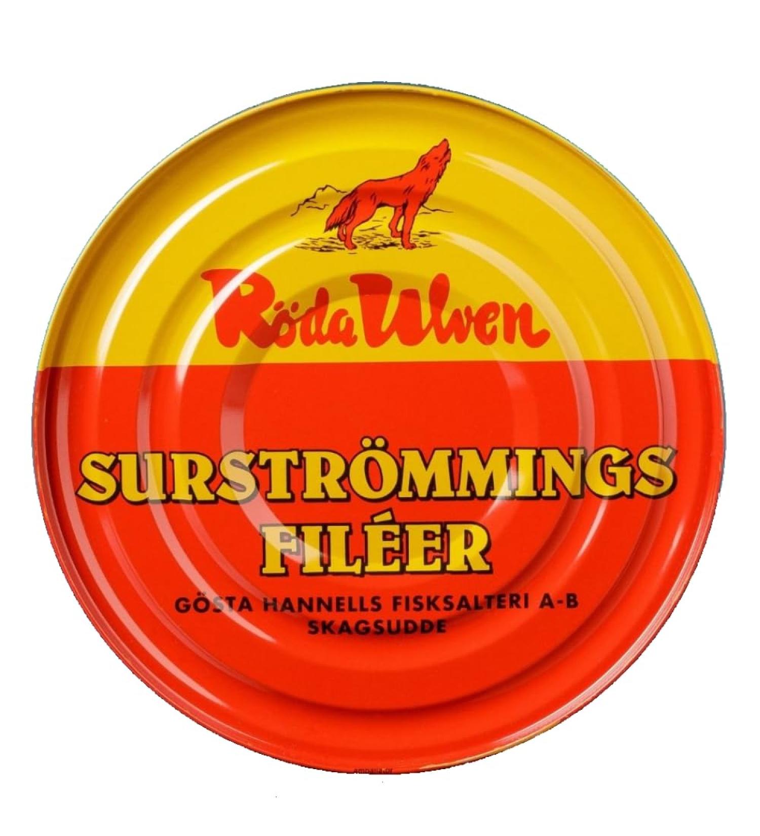 Surstr mming Fisch Filet Dose - Authentic Swedish Stinkefisch | Unique Gifts for Men | Gammelfisch Fermented Fish Specialties - Buy Online on SooperMarket.com