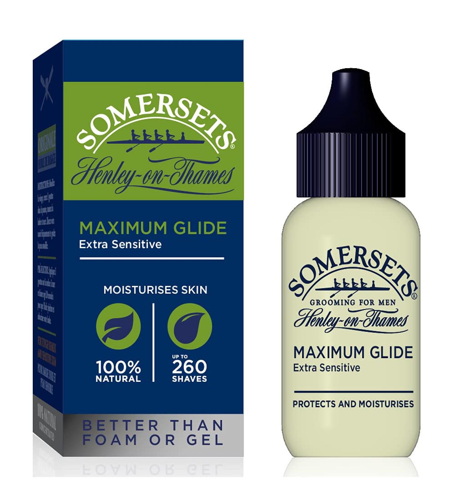 Somersets Maximum Glide Shaving Oil Extra Sensitive 60 g DS7 - Buy Online on SooperMarket.com