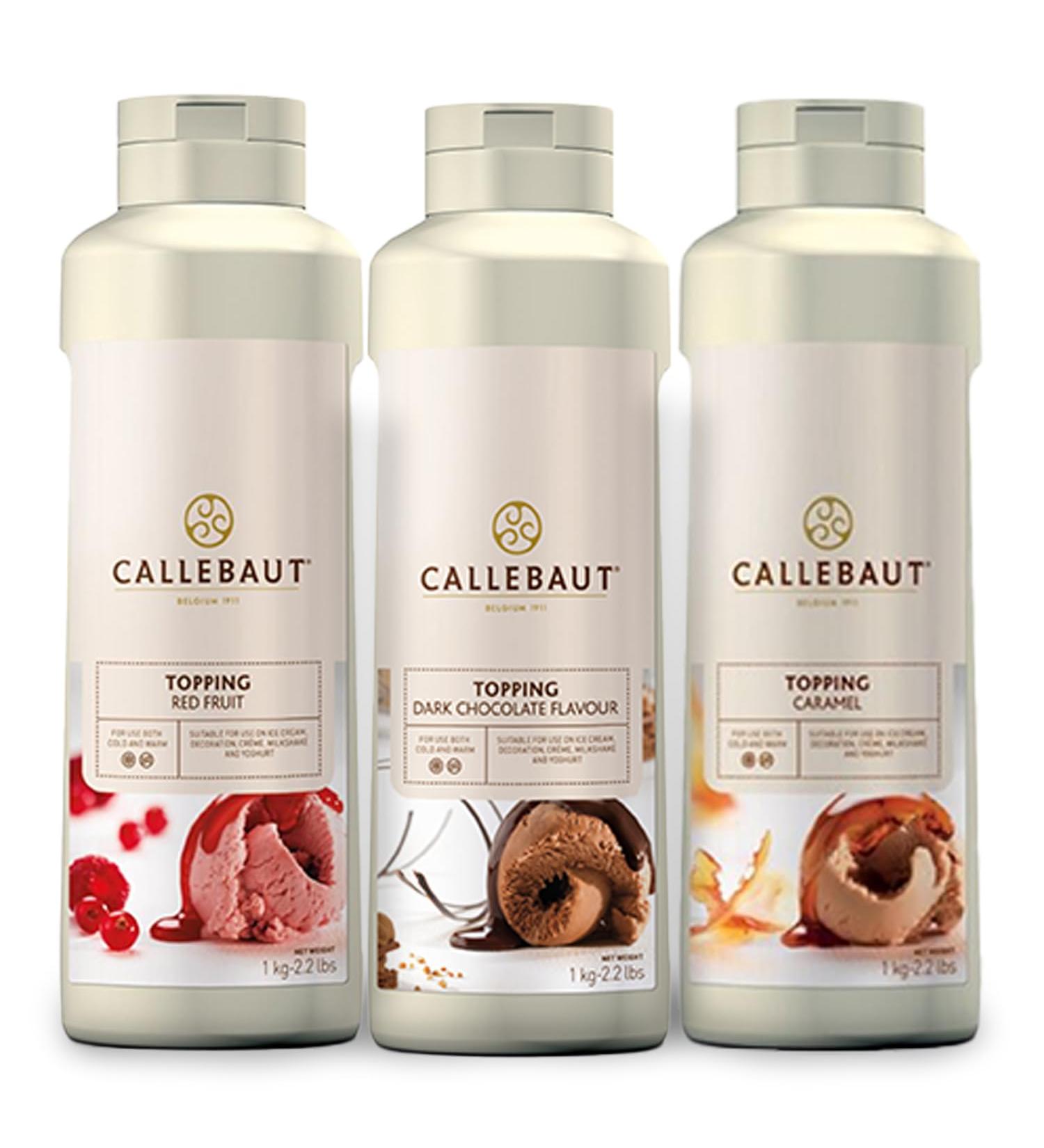 Callebaut Topping Sauce Custom | Choose from 3 Flavours | Recieve 2x1ltr Bottles. - Buy Online on SooperMarket.com
