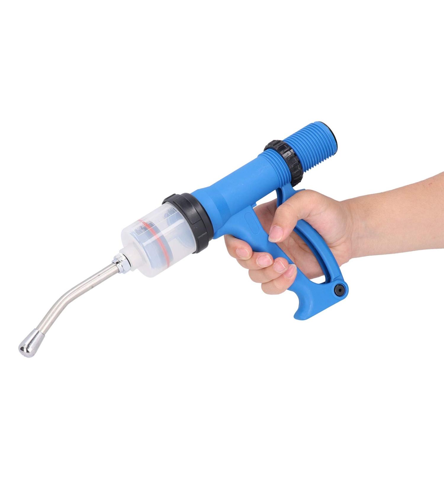 Adjustable 70ml Continuous Syringe for Livestock - Veterinary Injector for Pig, Cattle, Sheep - Animal Health Accessory - Buy Online on SooperMarket.com