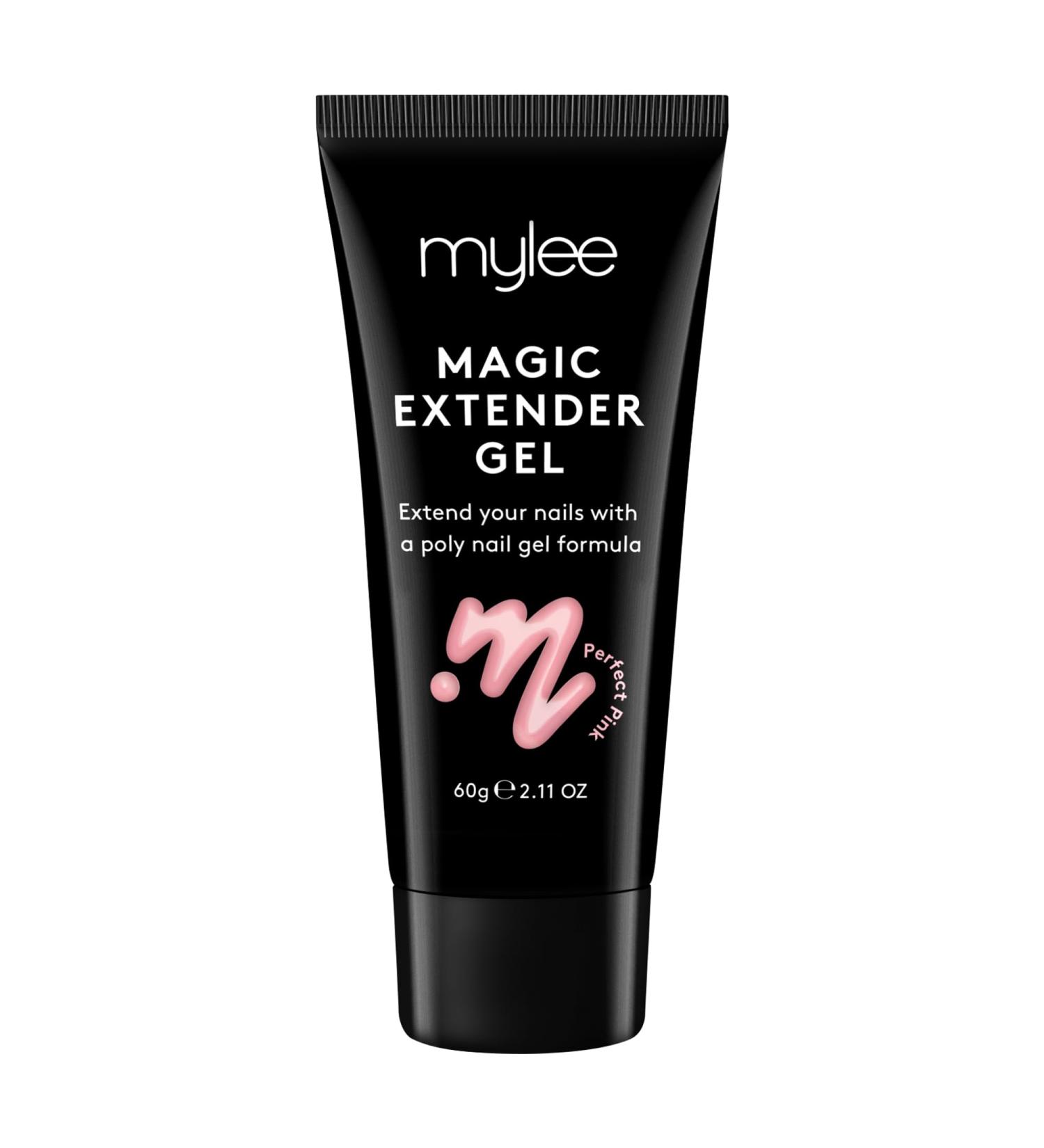 Mylee Magic Extender Gel 60g - Long-Lasting Natural Nail Extension Gel for Beginners & Professionals - Perfect Pink Thickening Advanced Gel for Acrylic Nails & Nail Art - Buy Online on SooperMarket.com