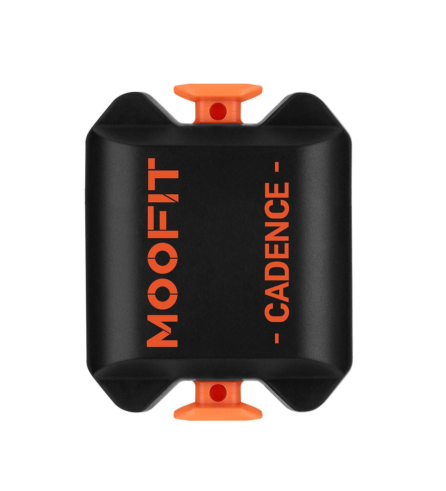 Moofit Cadence Sensor Bluetooth/ANT+ IP67 Waterproof for Cycling - Compatible with Wahoo, Zwift, TacX - Wireless RPM Spin Bike Sensor - Buy Online on SooperMarket.com