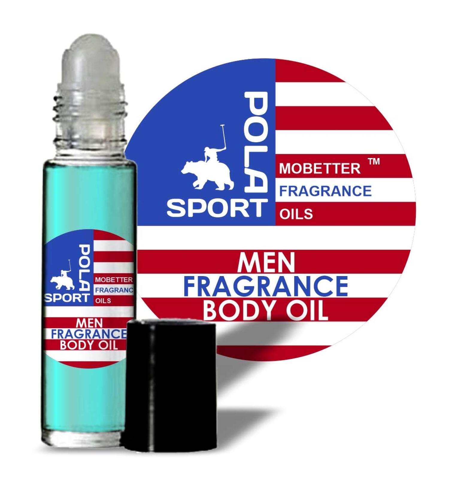 Pola Sport Cologne Fragrance Body Oil for Men by Mobetter Fragrance Oils