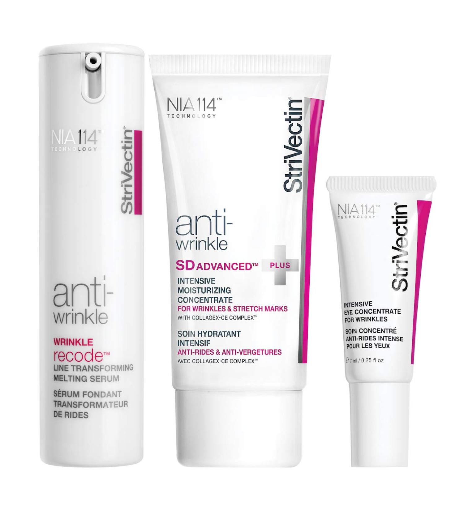 StriVectin Power Starters Anti-Wrinkle Trio for Youthful, Healthy-Looking Skin - Full-Size Face & Eye Routine - Buy Online on SooperMarket.com