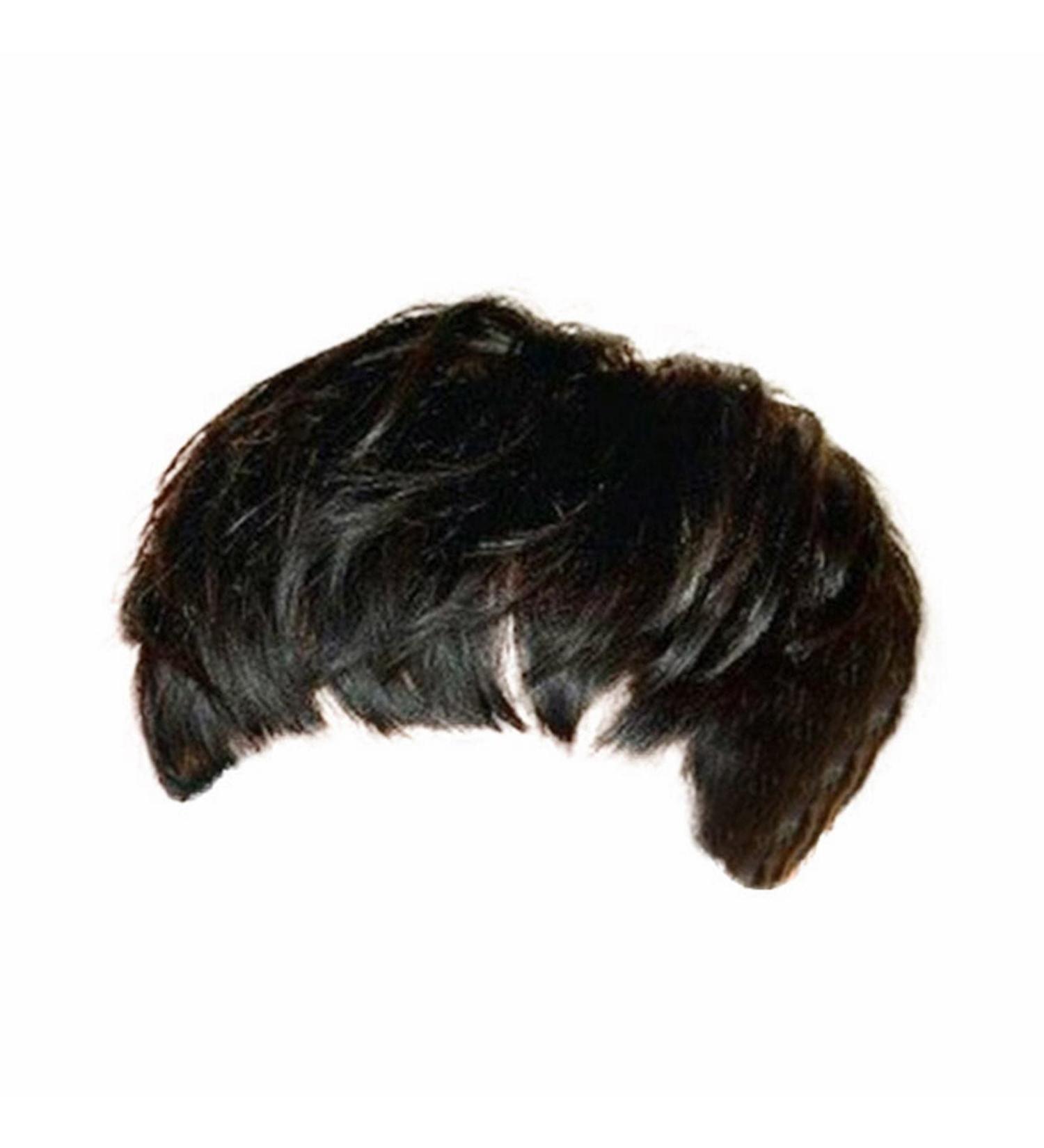 Threading Hair Removal Beauty Short Straight Hair Border Commerce Hot Black Fluffy Short Hair High Temperature Silk Fiber Headwear Fashion Hairstyle Lace Fronts One Size Black - Buy Online on SooperMarket.com