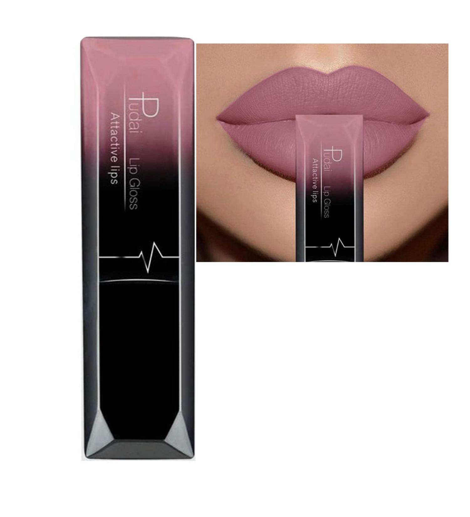 Matte Lipstick HERBENJOY Lipgloss Liquid Blush Lipsticks For Women Long Lasting Waterproof Non-Stick Cup Not Fade High Pigmented Velvet Lipstain (#01) - Buy Online on SooperMarket.com