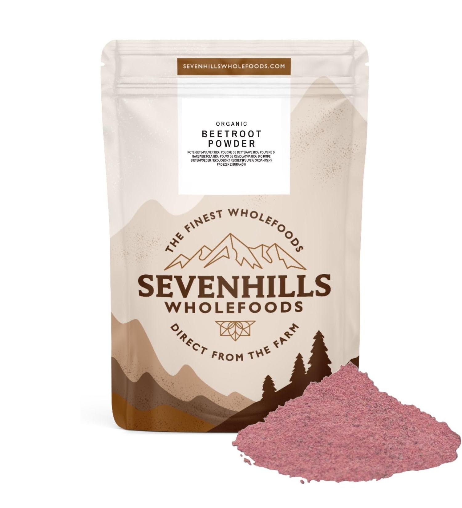 Sevenhills Wholefoods Organic Beetroot Powder 1kg - Pack of 1 - Buy Online on SooperMarket.com