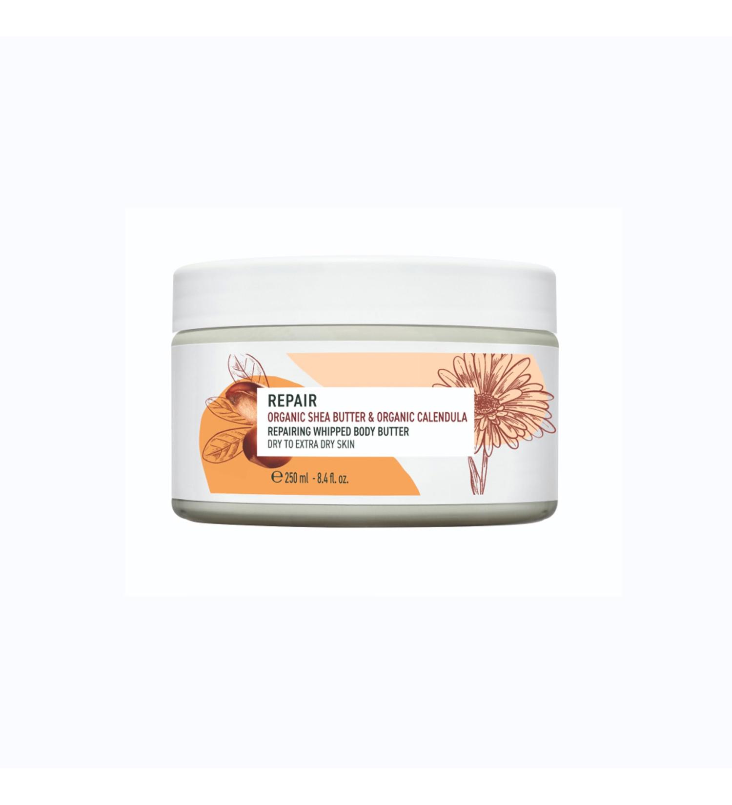 Yves Rocher Repairing Whipped Body Butter - Intense Nourishing Shea Butter Cream for Dry Skin (8.4 FL OZ) - Shop Internationally - Buy Online on SooperMarket.com