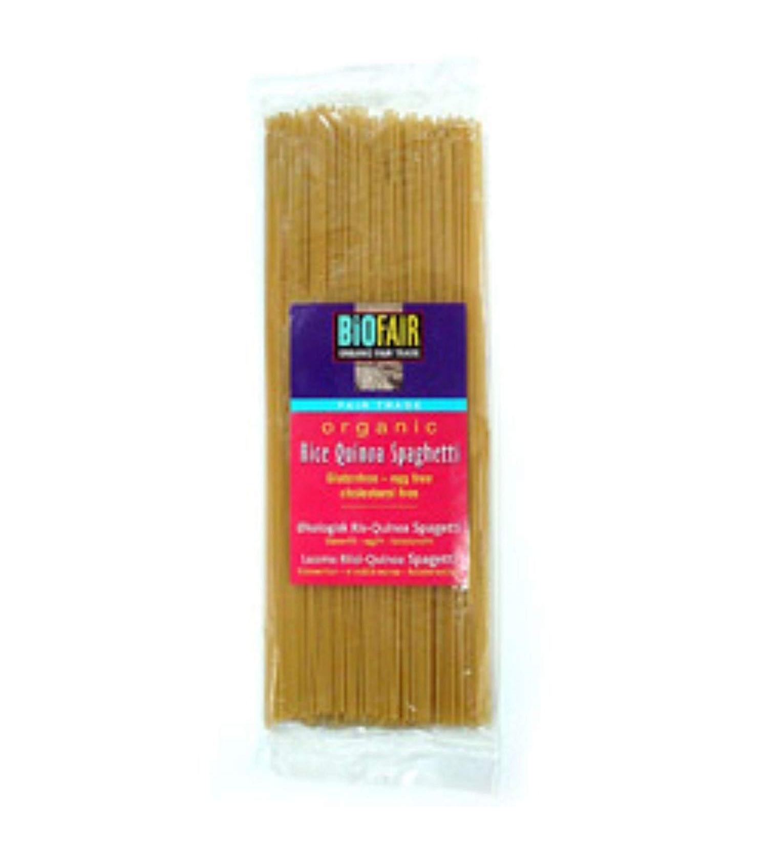NIL Biofair Organic Fair Trade Rice Quinoa Spaghetti 250g