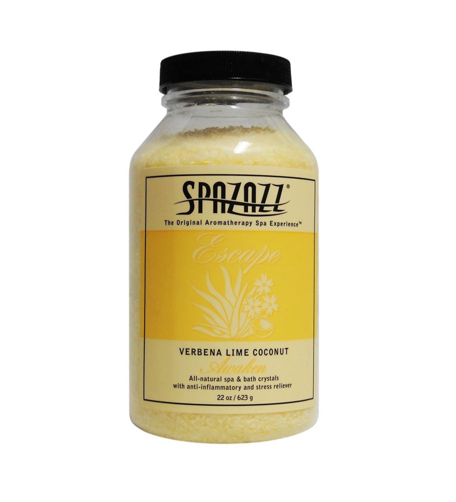 Spazazz 7377C Spa and Bath Crystals  Lime Coconut   22 Ounce 1