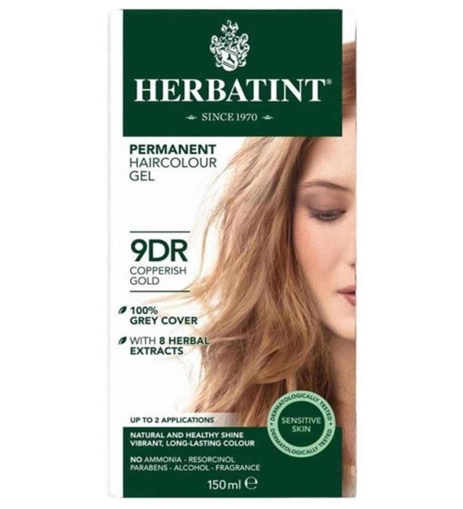 Herbatint 9DR Copperish Blonde 150ml - Shop Copperish Gold Hair Color - Buy Online on SooperMarket.com